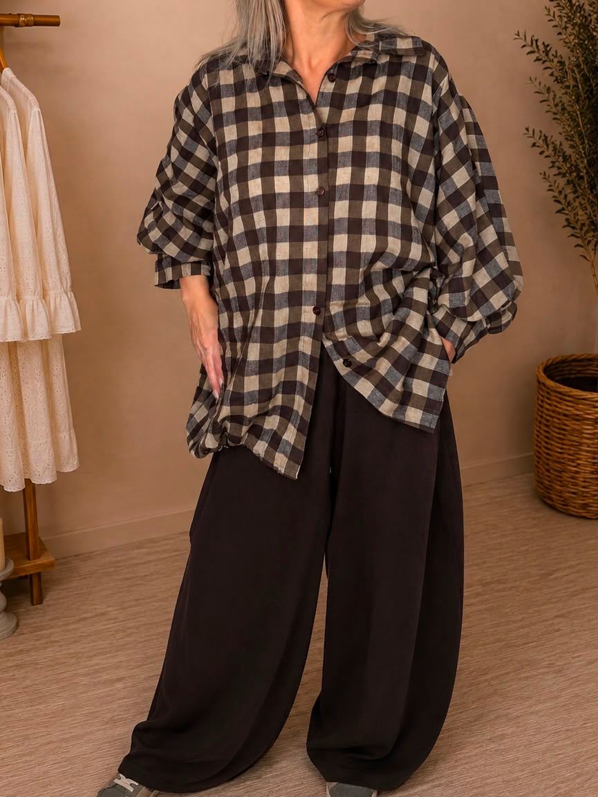 Jackie Checkered Shirt
