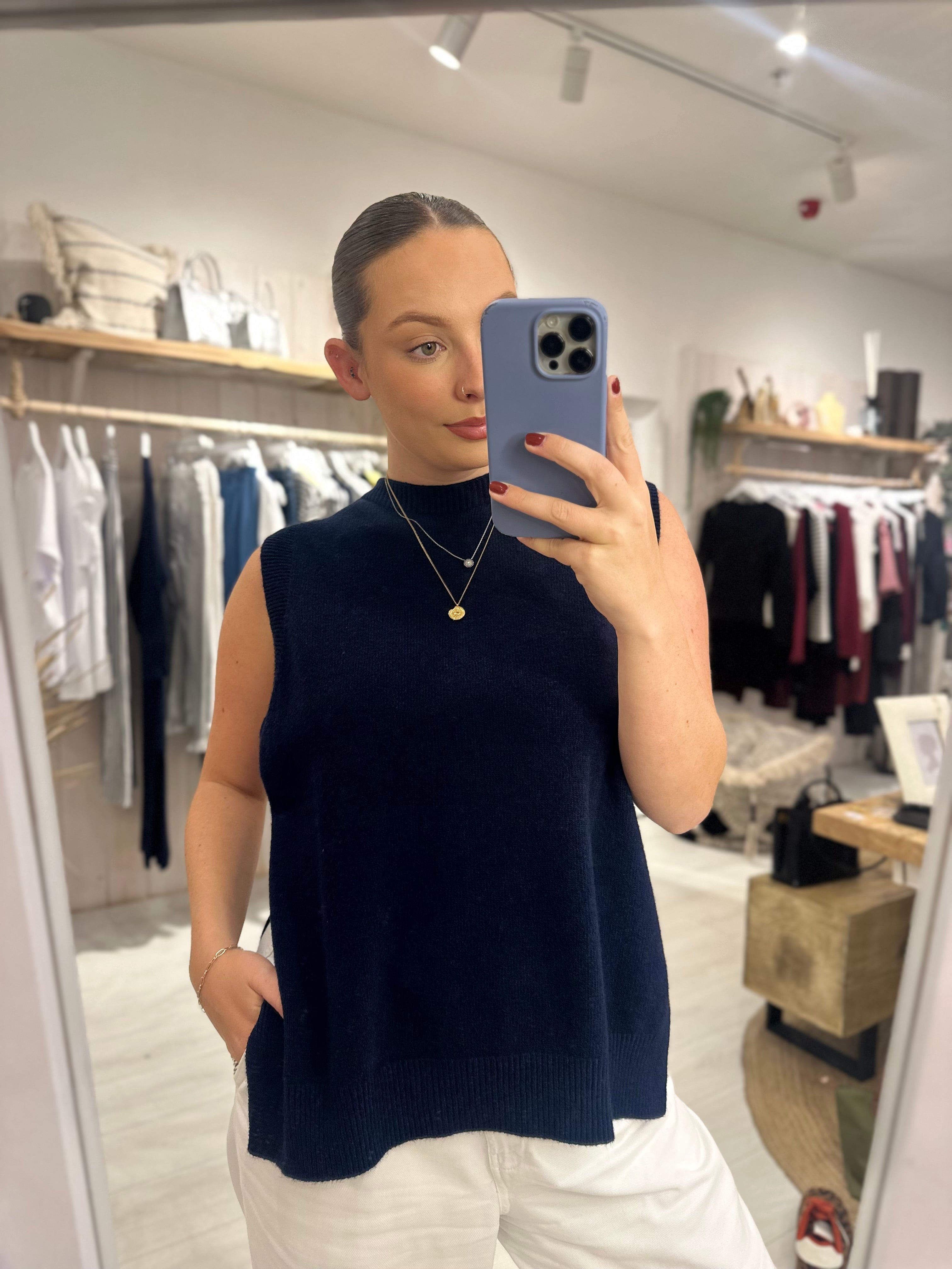 Luxe Round Neck Tank