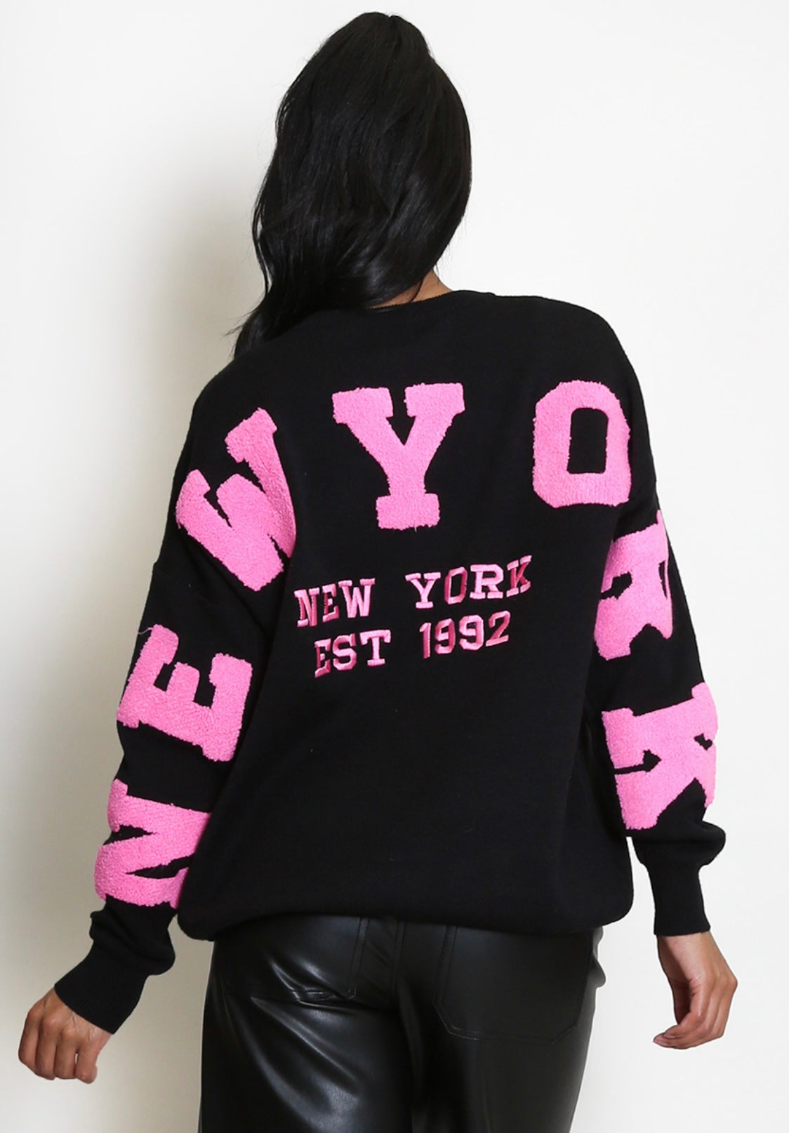 NY Embossed Jumper