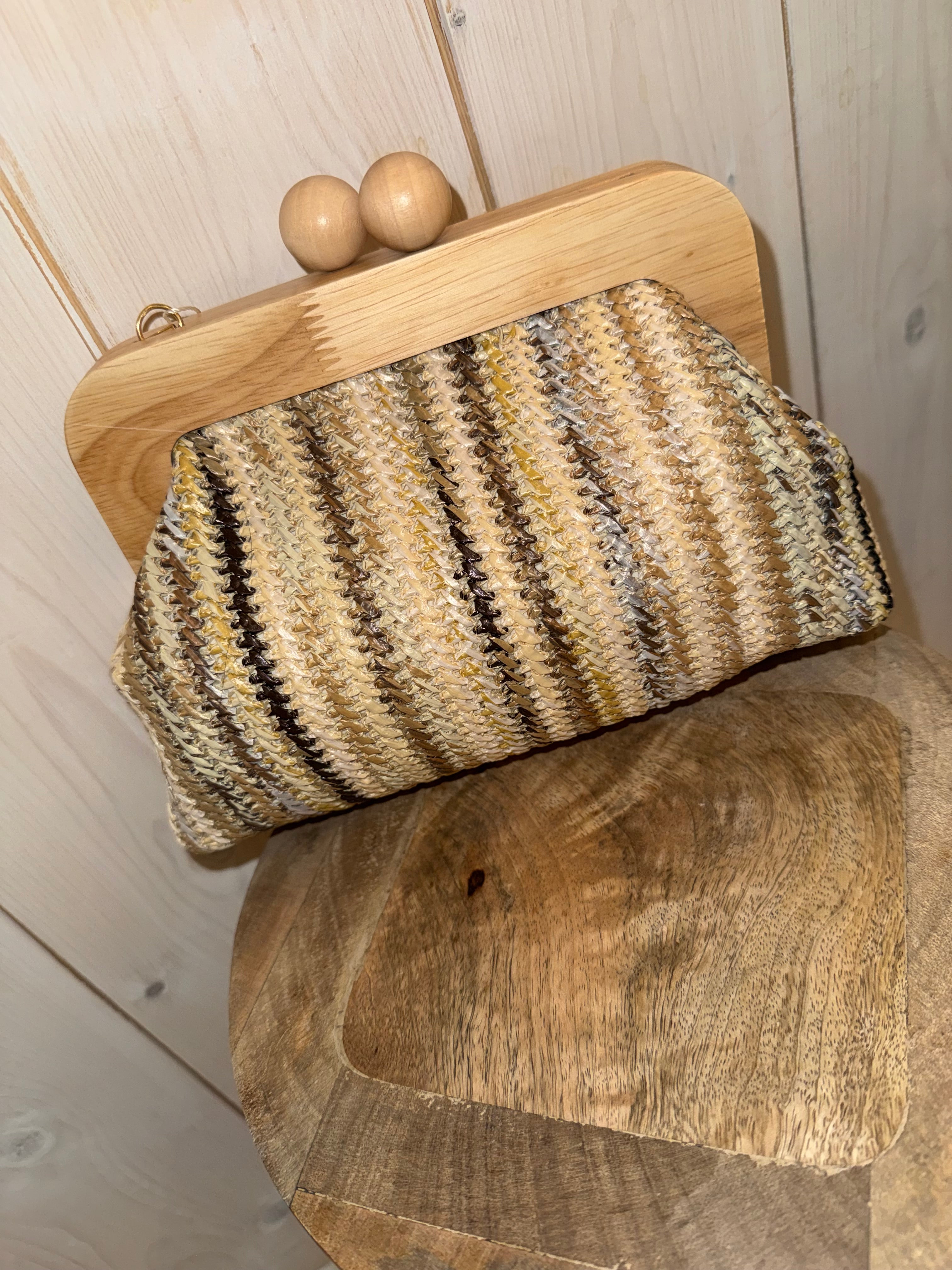 Leah woven Bag