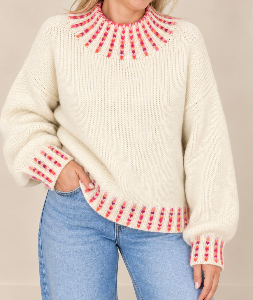 Rainbow Stitch Knit