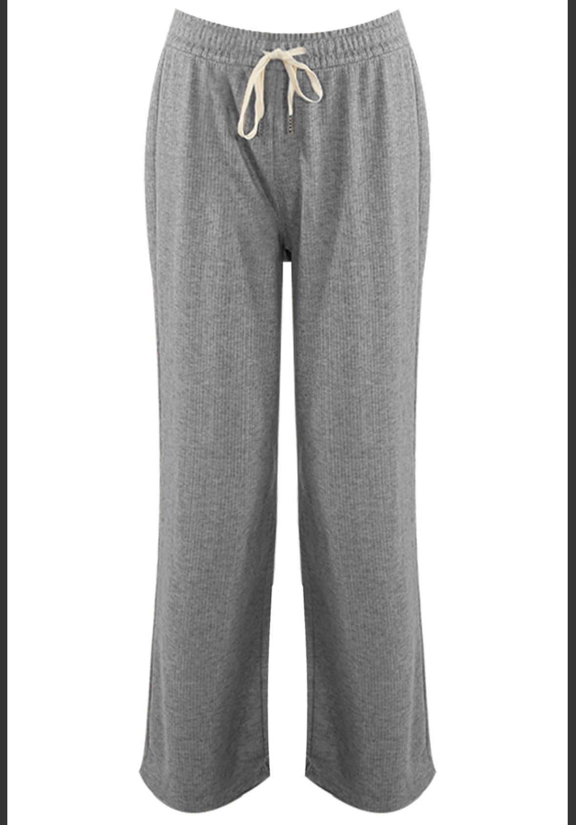 Sheena Wide Leg Ribbed Joggers