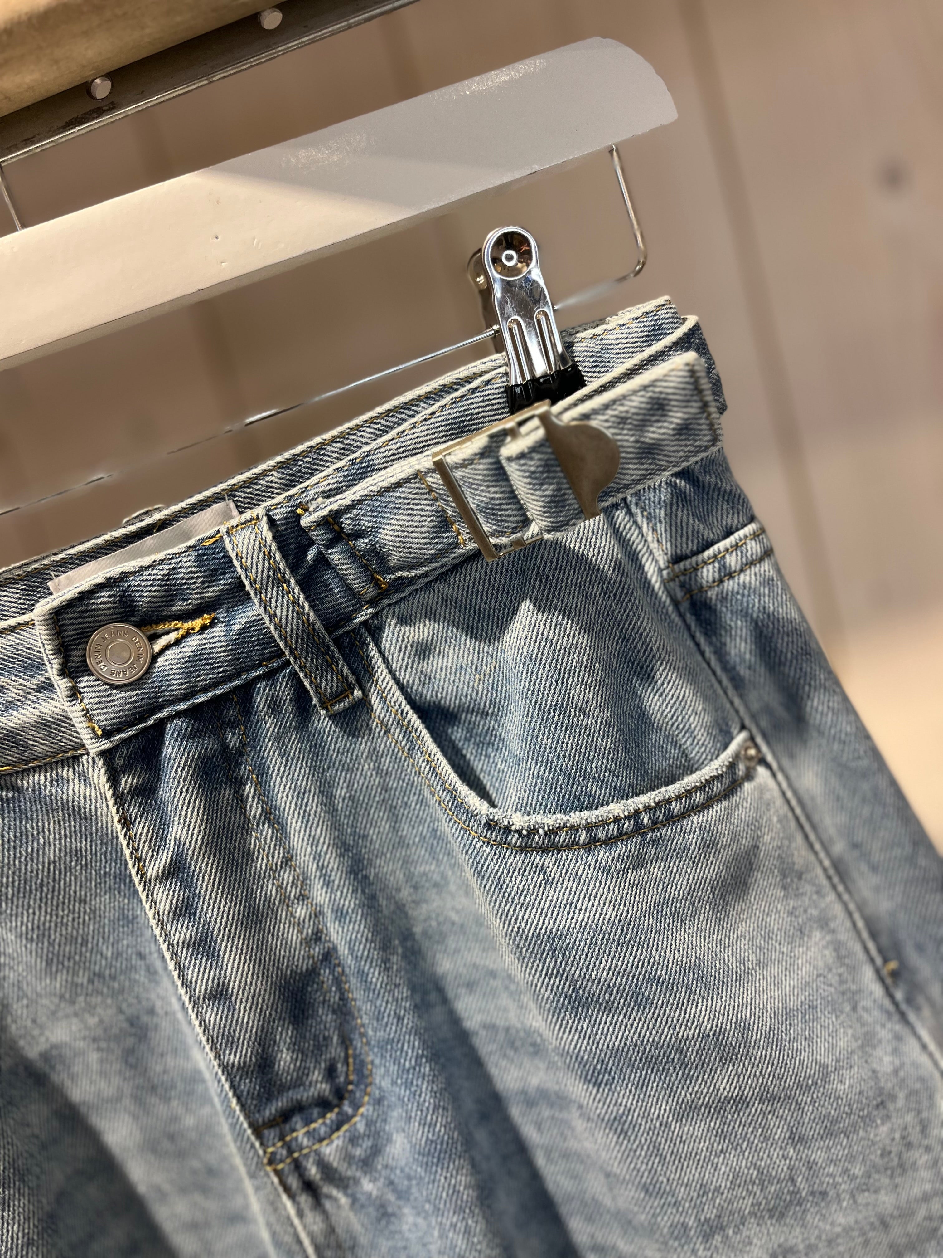 Marley Baggy Barrel Ripped Jeans