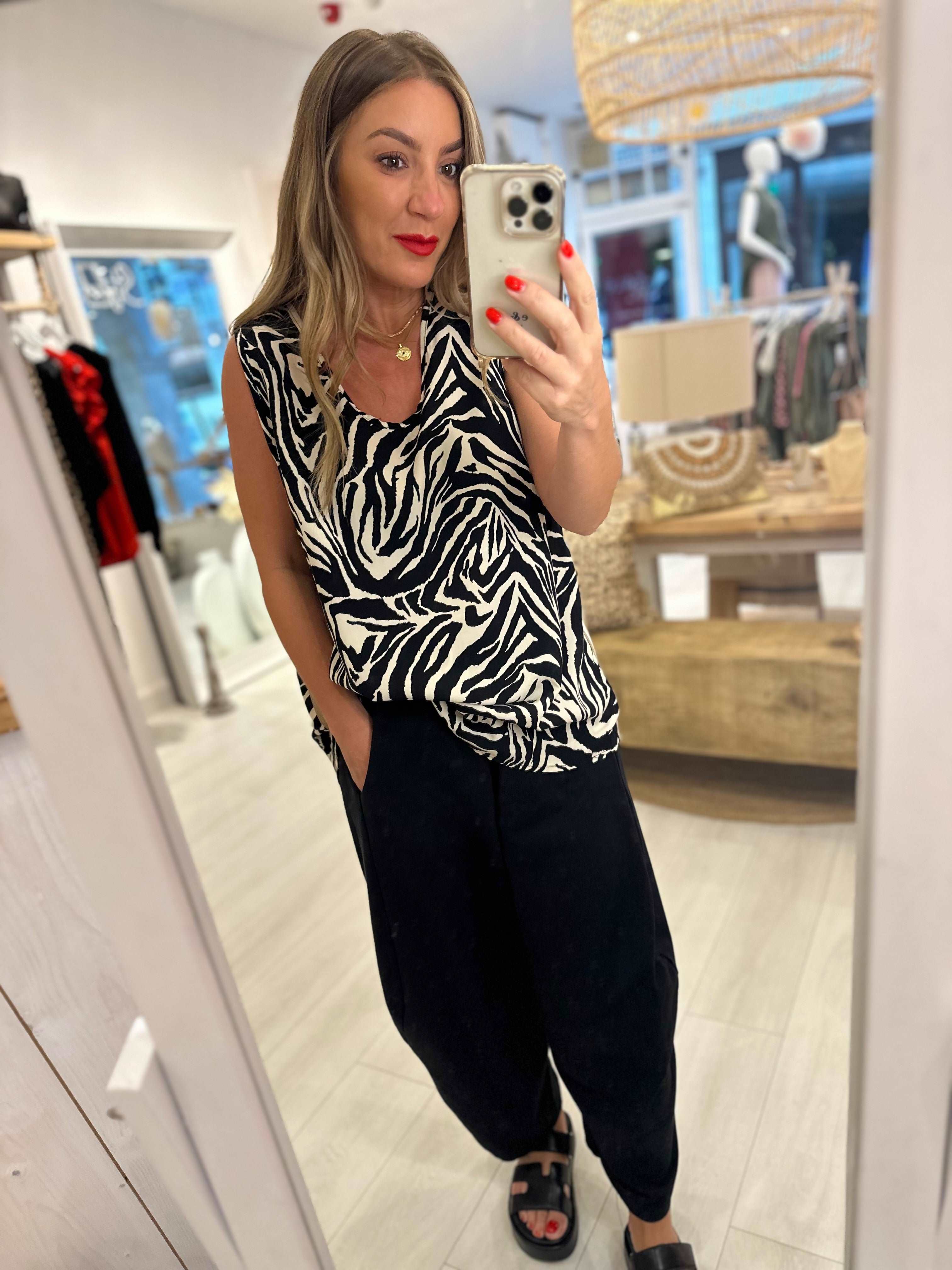 Zola Printed Vest