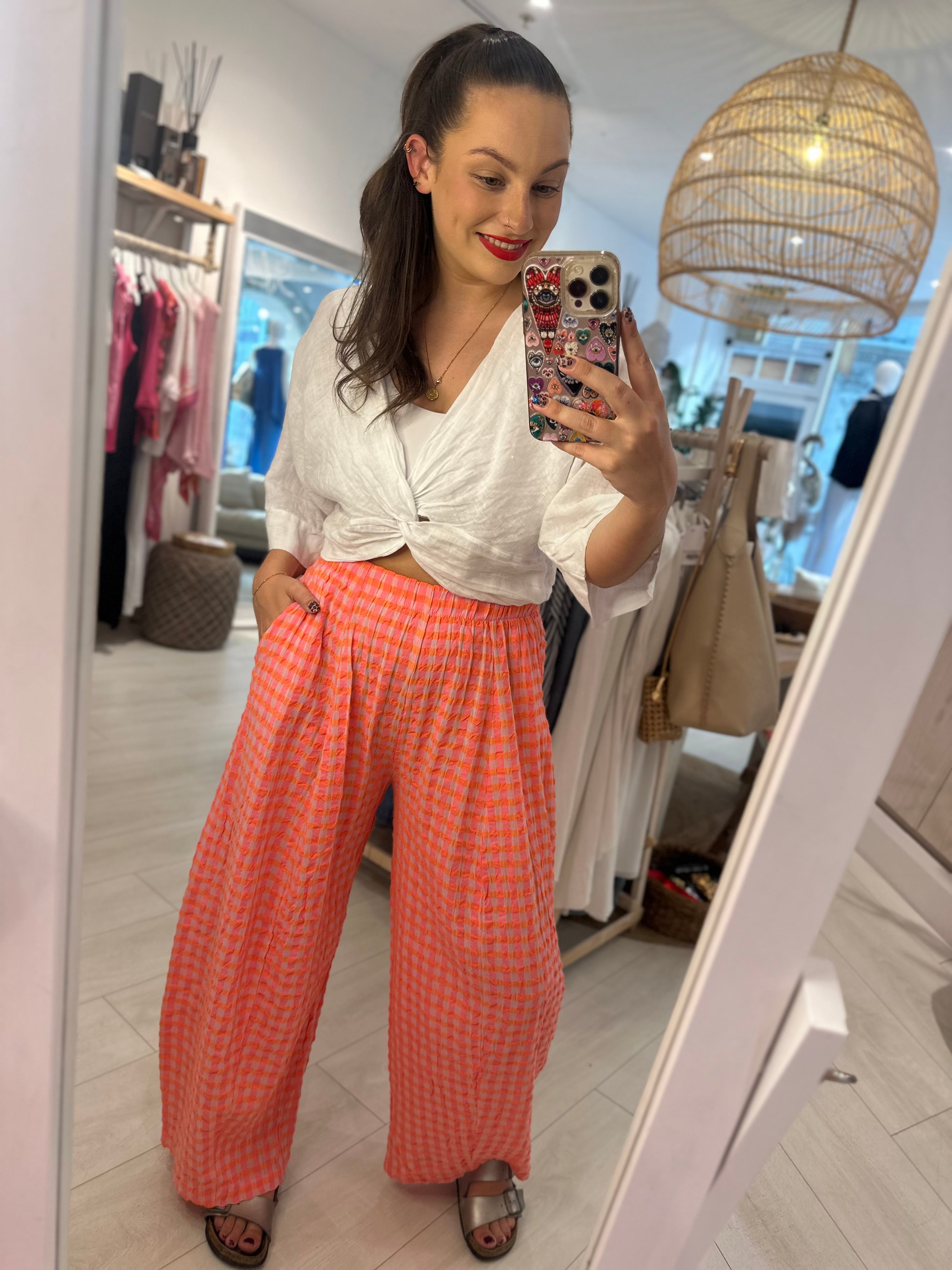 Acer Checkered Trouser