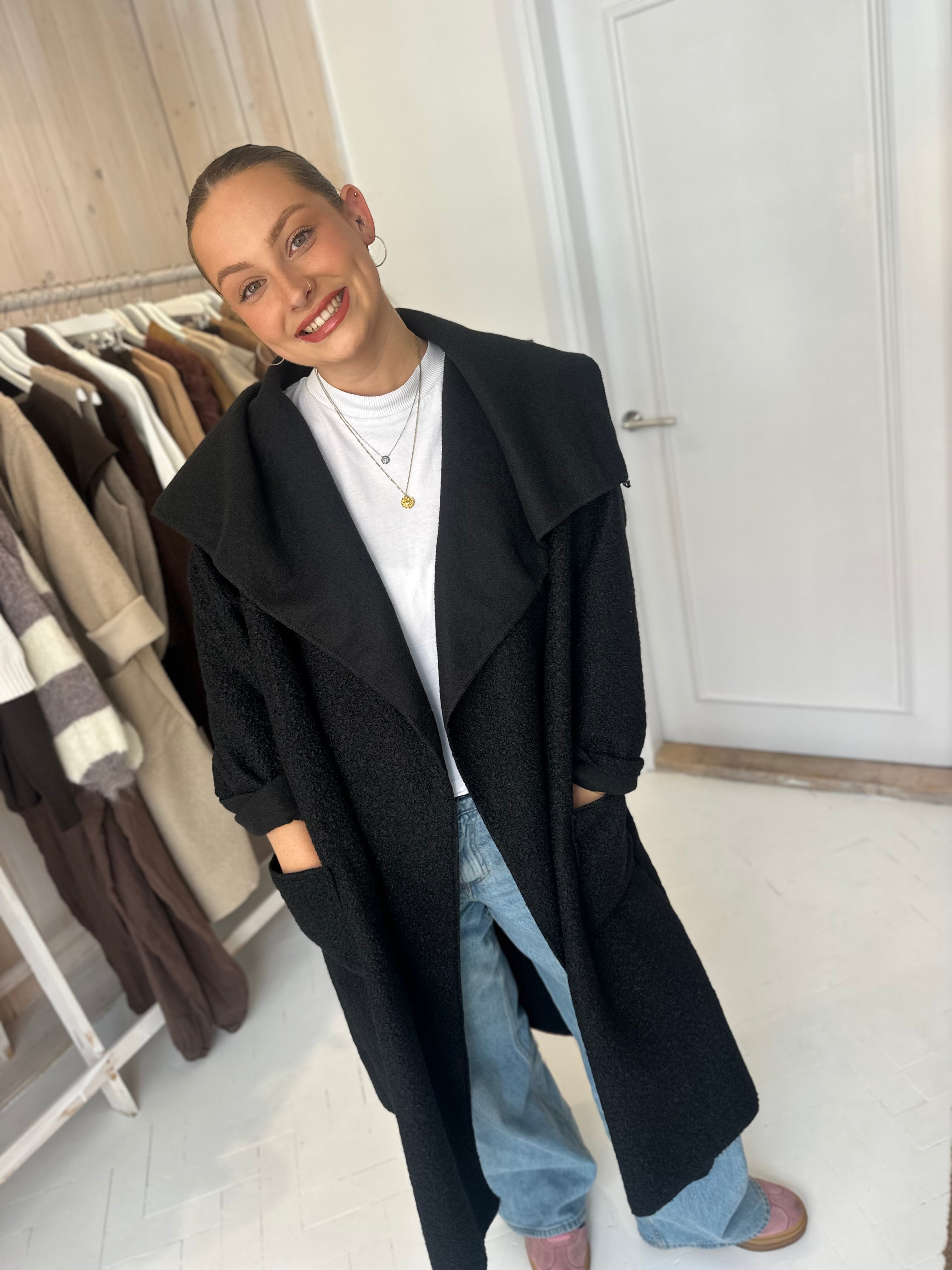 Leila Boucle Overcoat