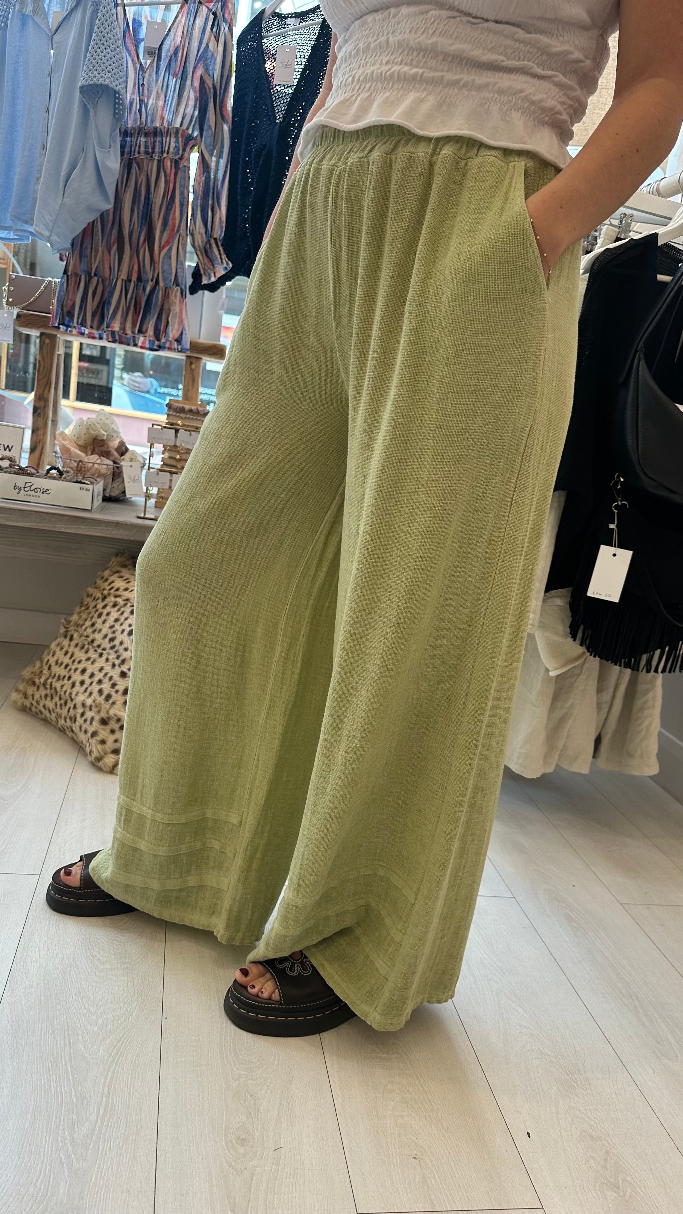 Meryem Wide Leg Trouser