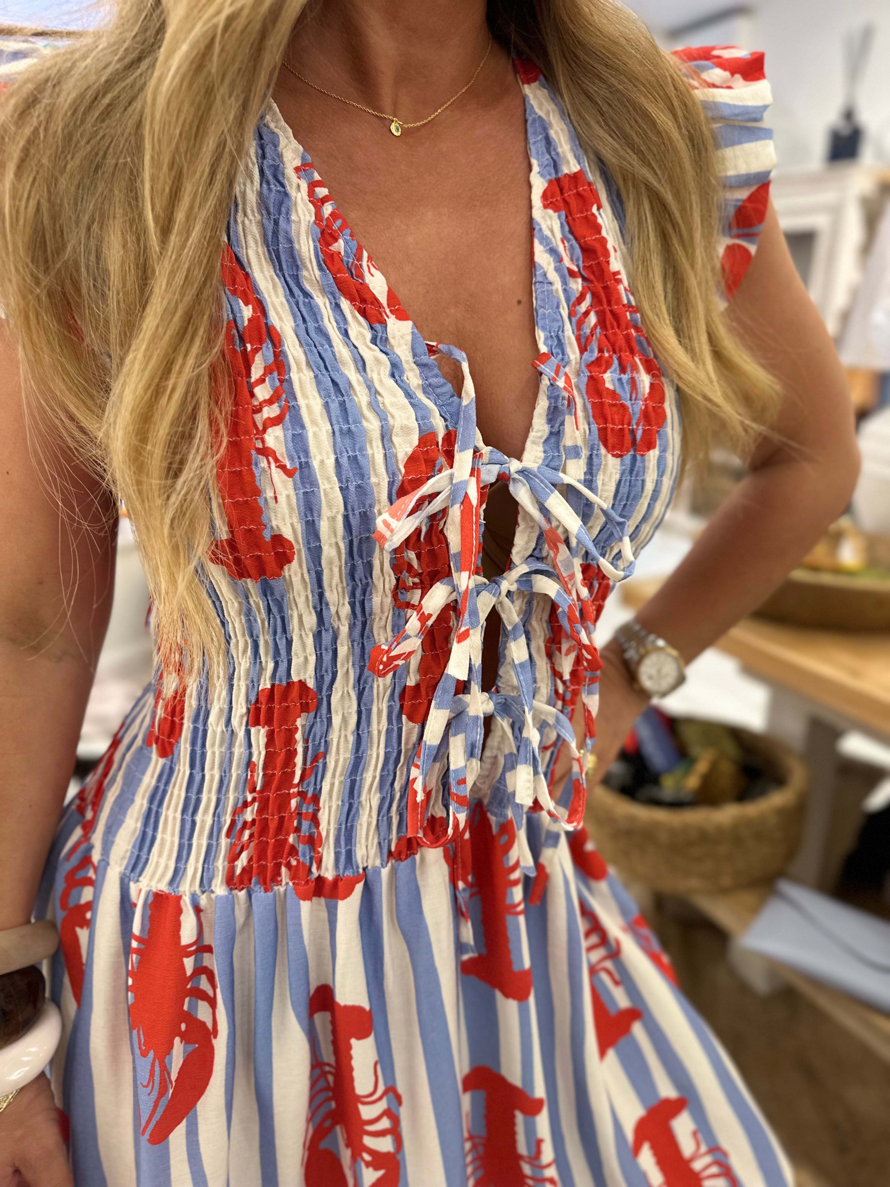 Rachel Lobster Dress