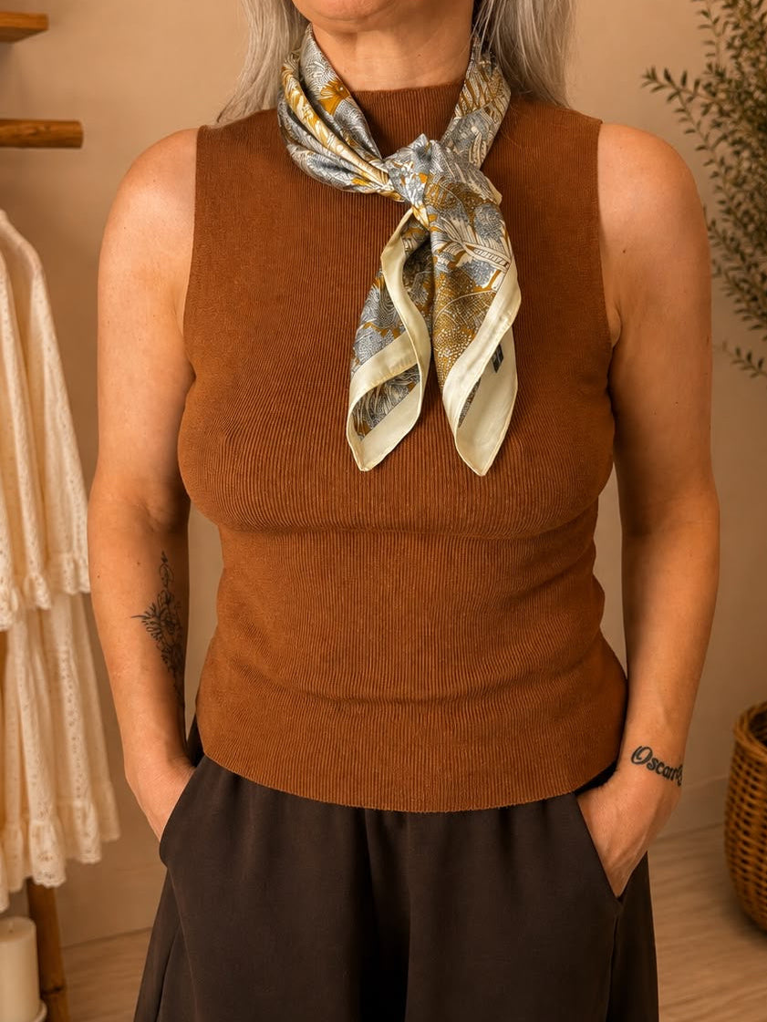Scarlett Scarf Vest