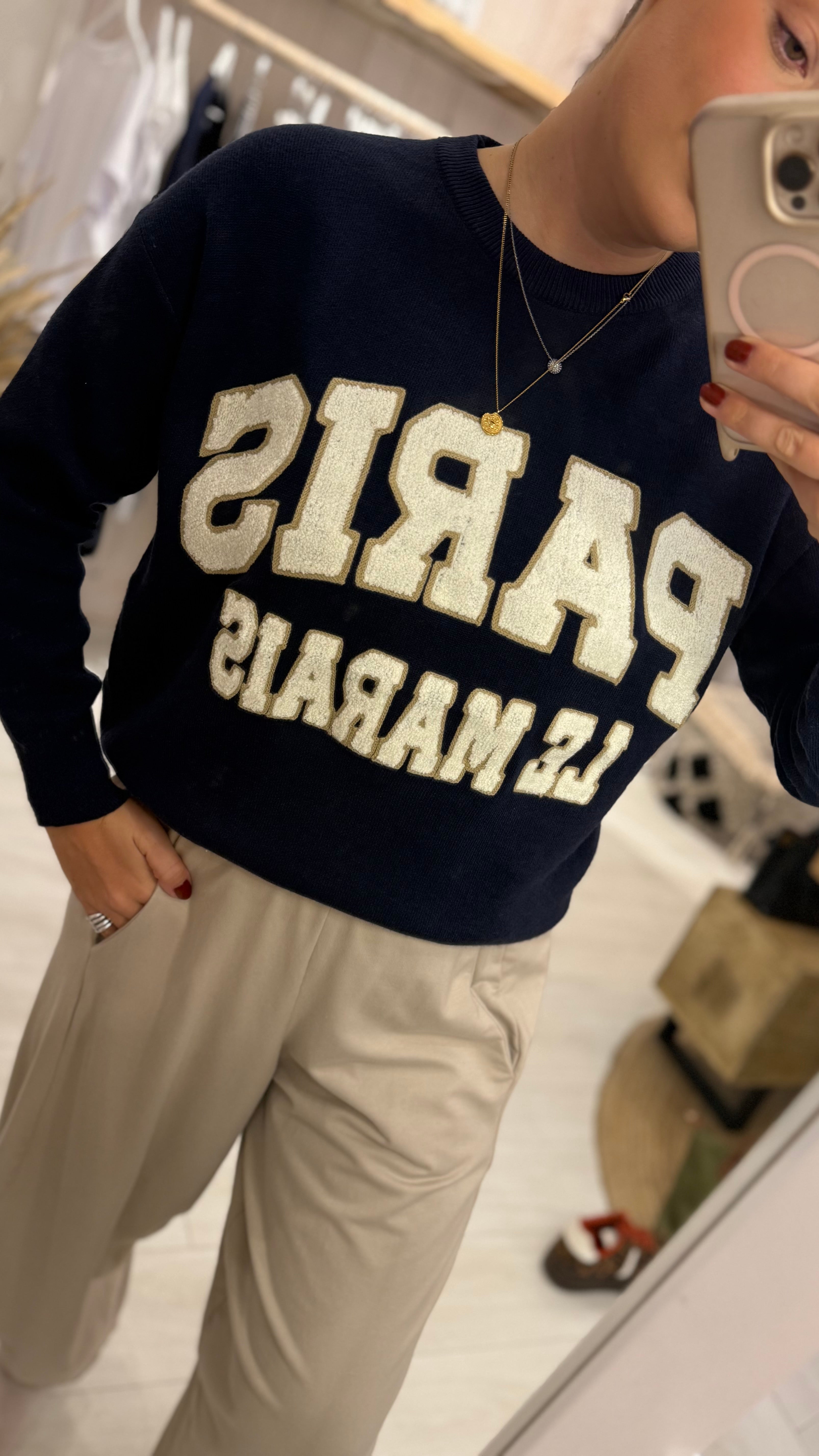 Paris Boucle Sweatshirt