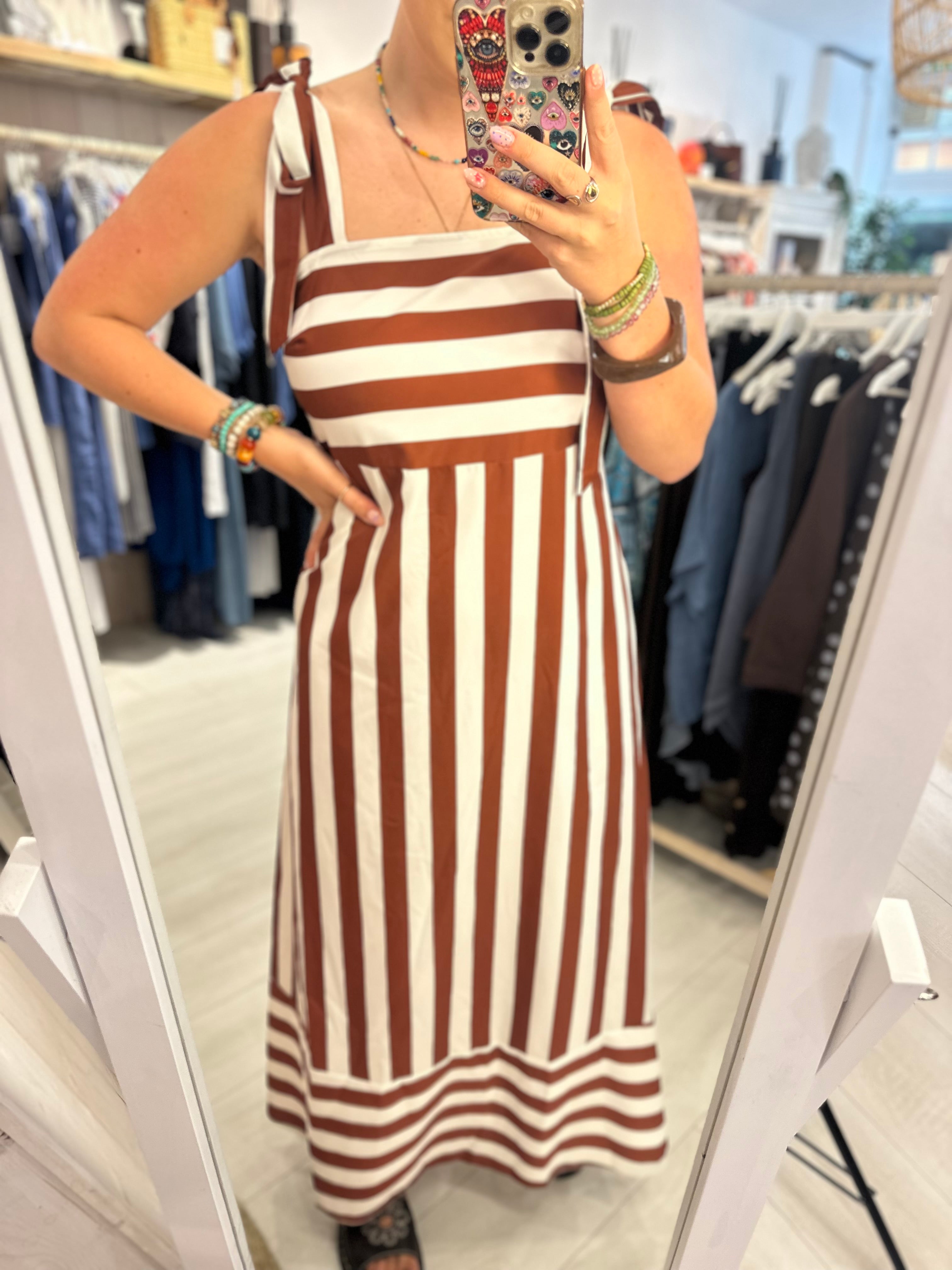 Sloane Striped Dress