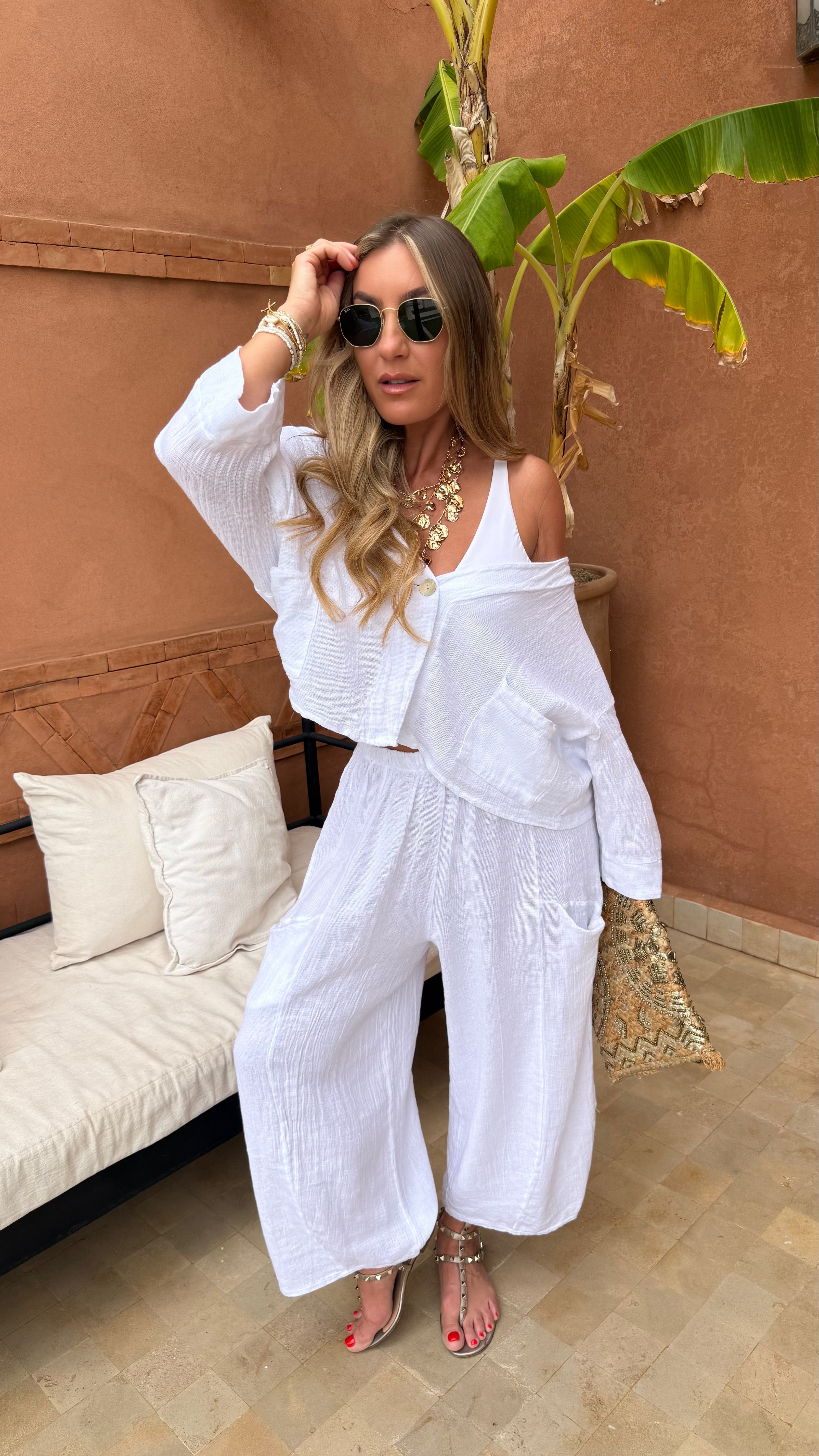 Soukaina Cheesecloth Shirt