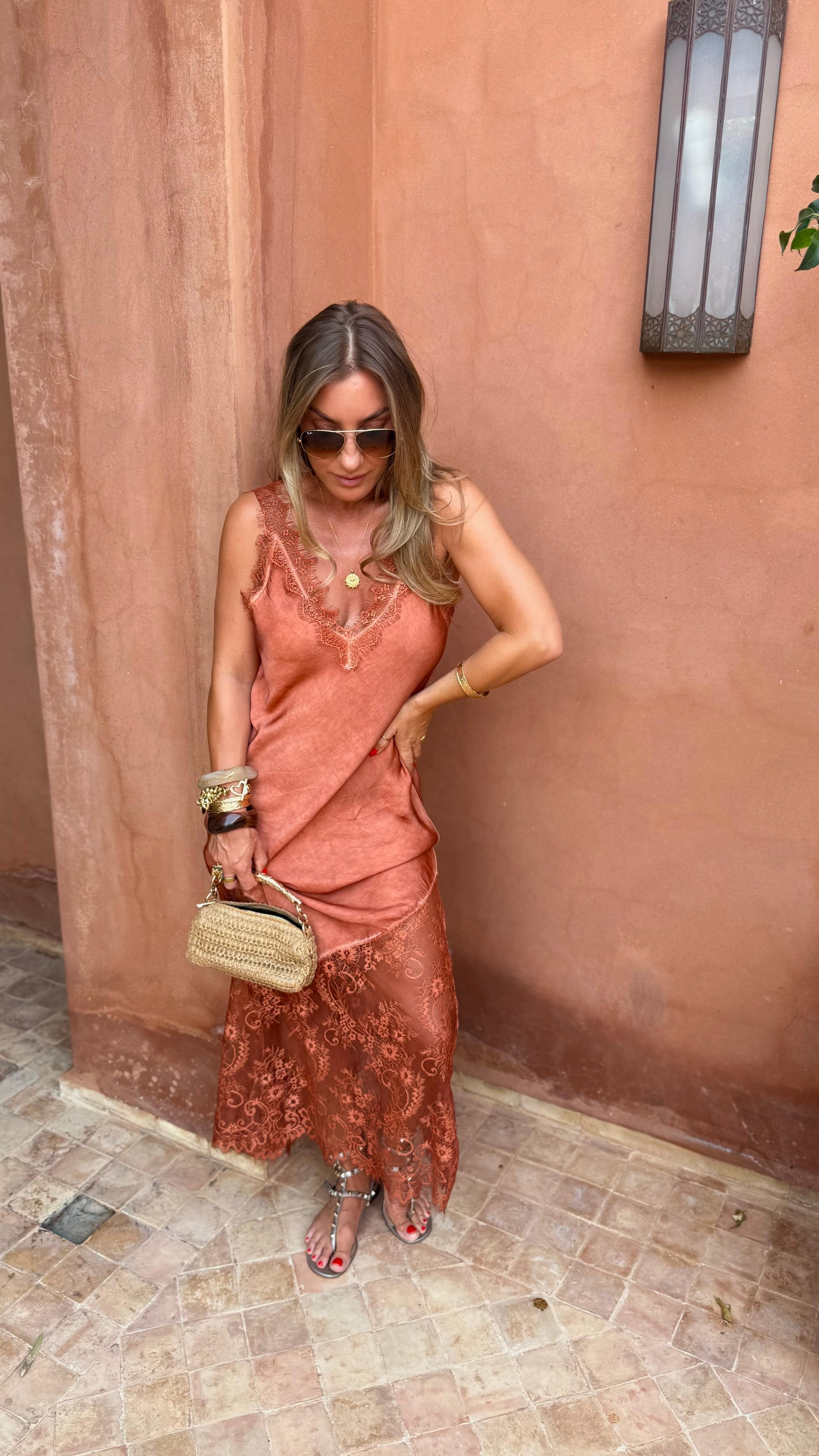 Samira Lace Detail Maxi
