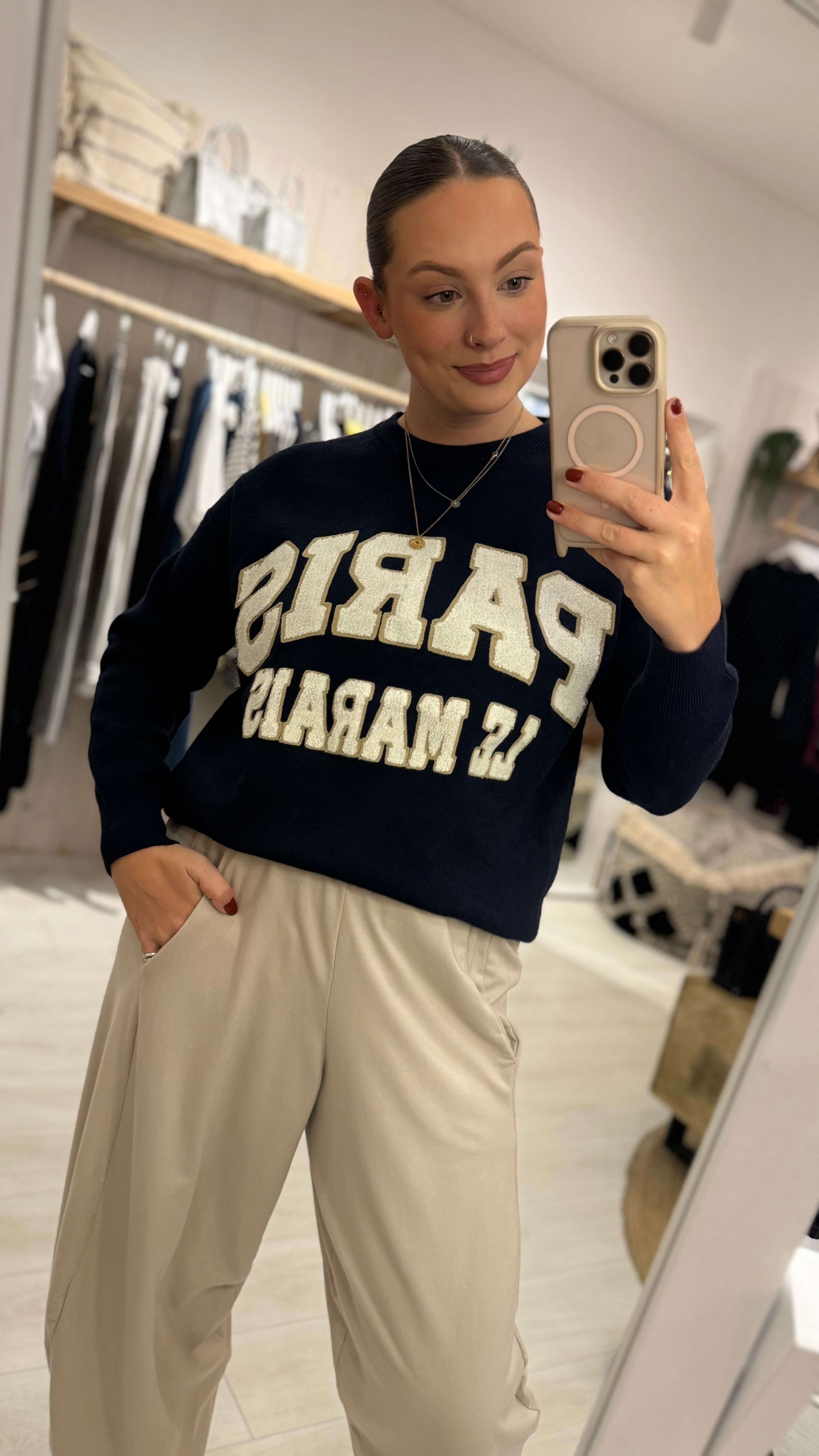 Paris Boucle Sweatshirt
