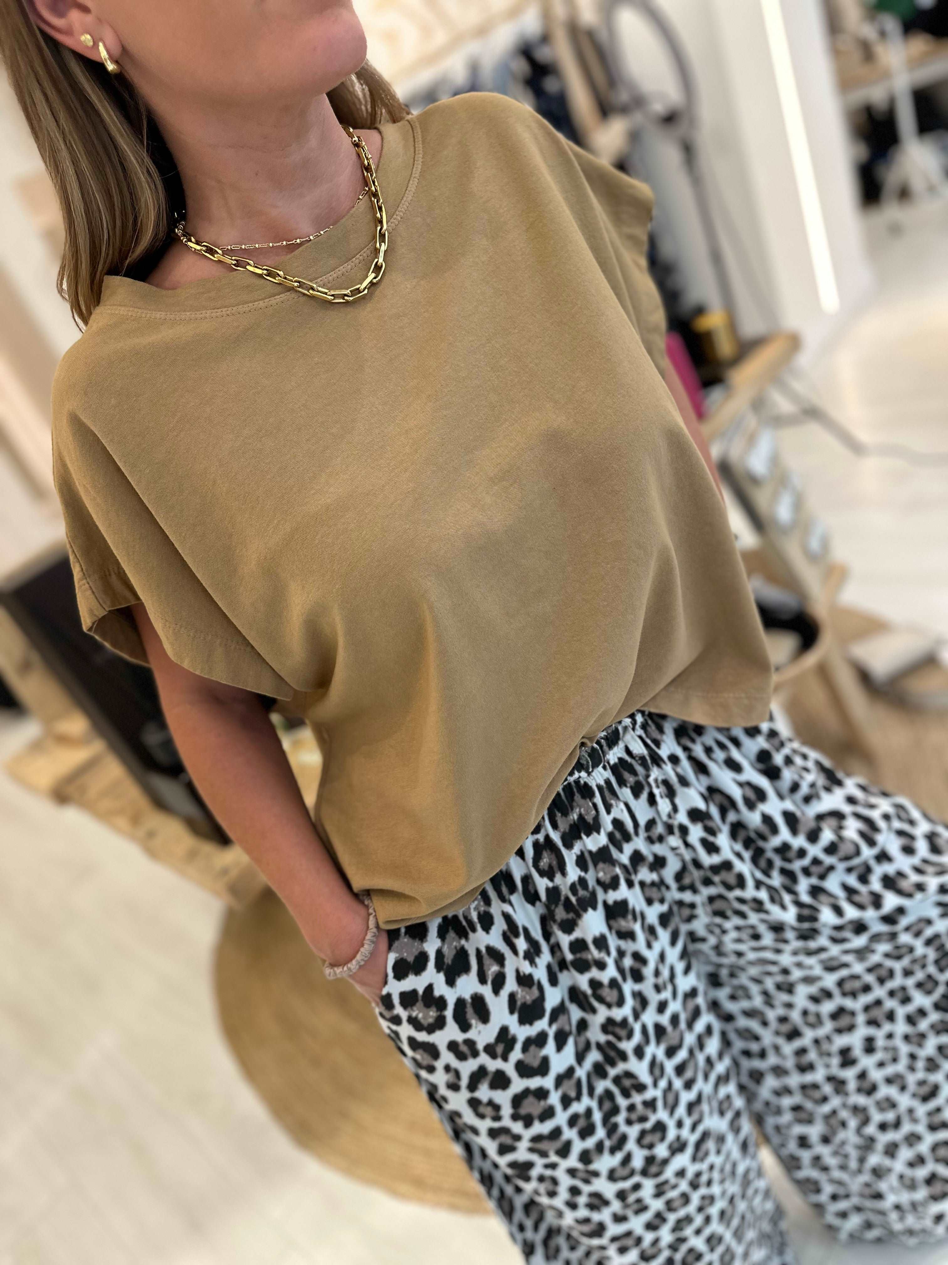 Callie Relaxed Staple Tee