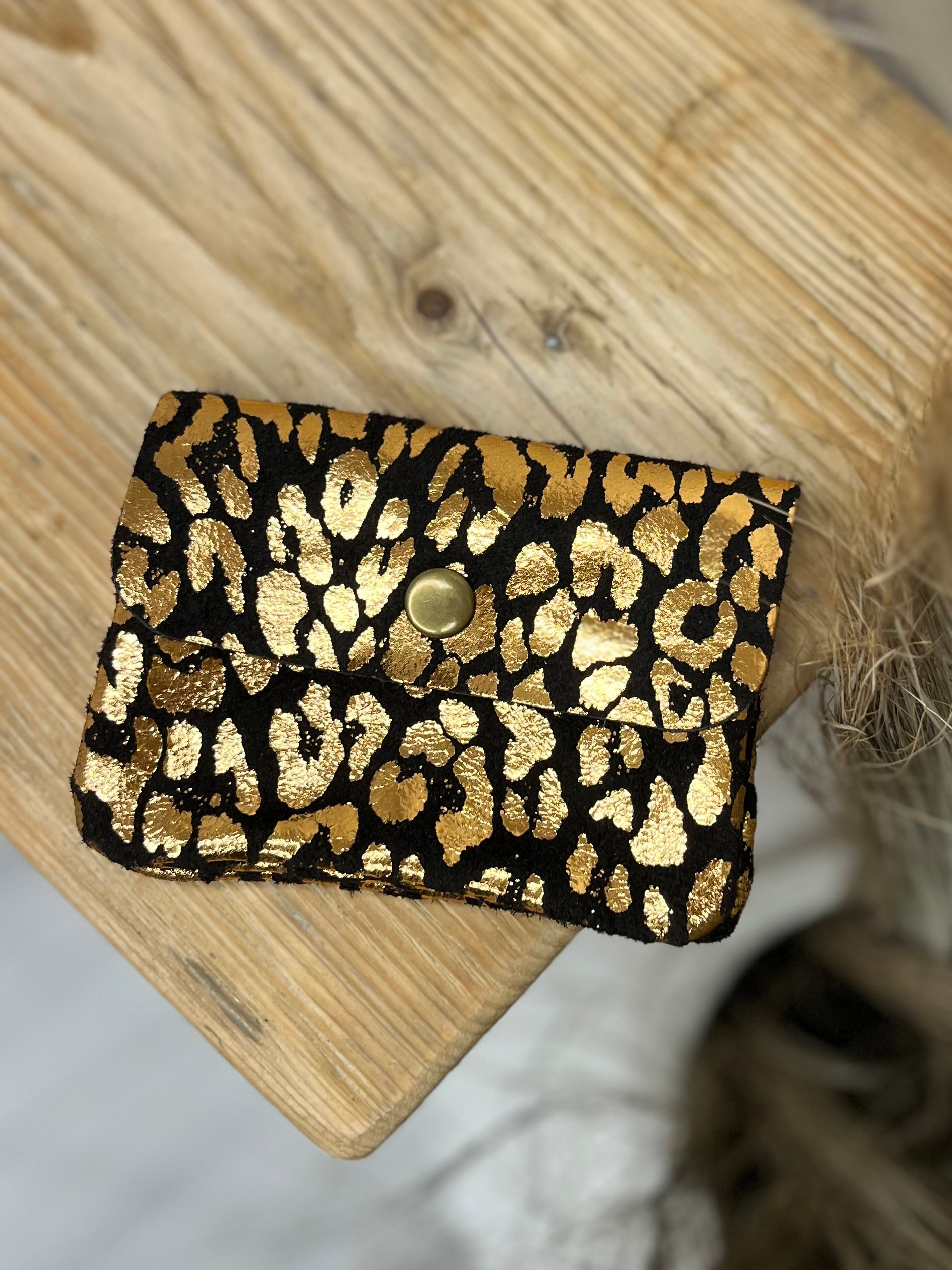 Leopard Print Mini Purse