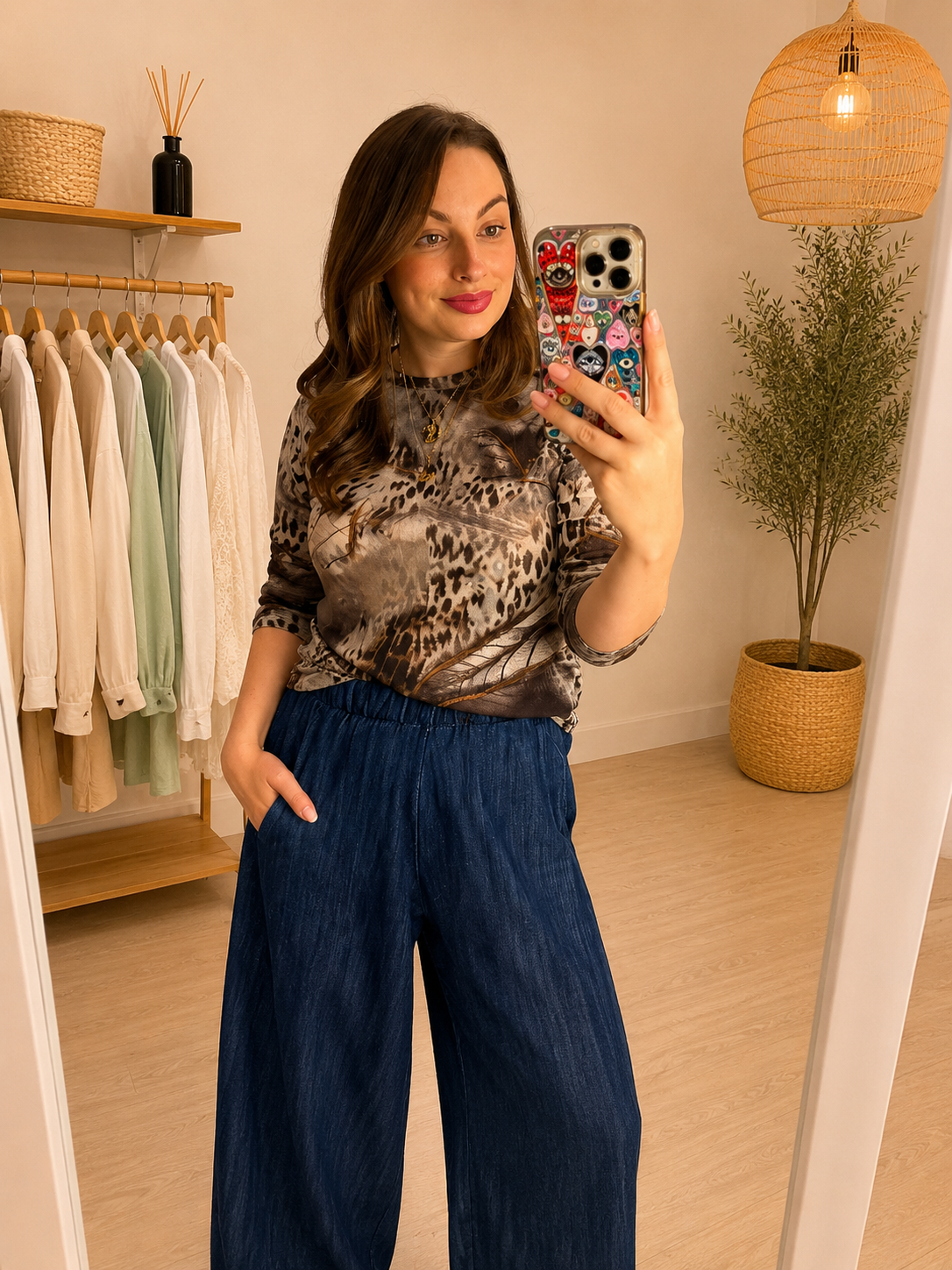 Millie Mesh Top