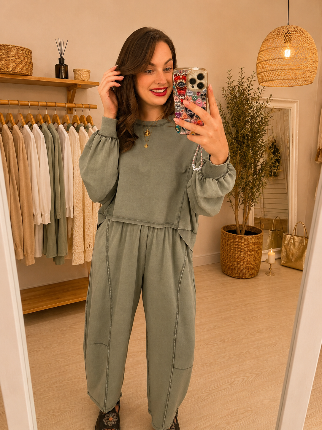 Jules Washed Relaxed Jogger