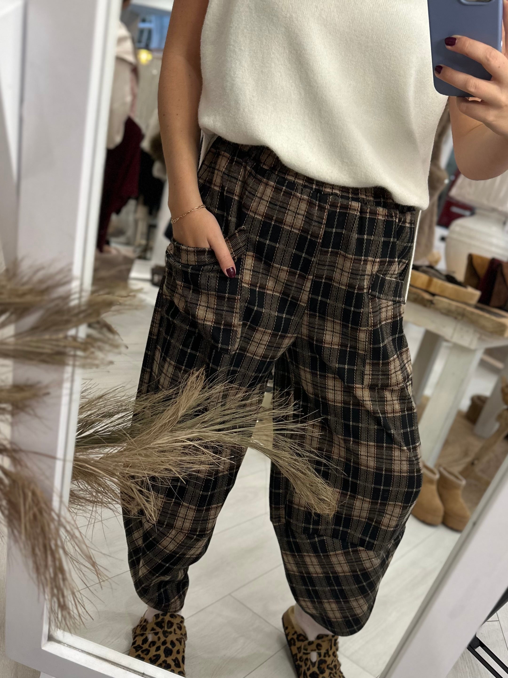 Maeve Tartan Cocoons