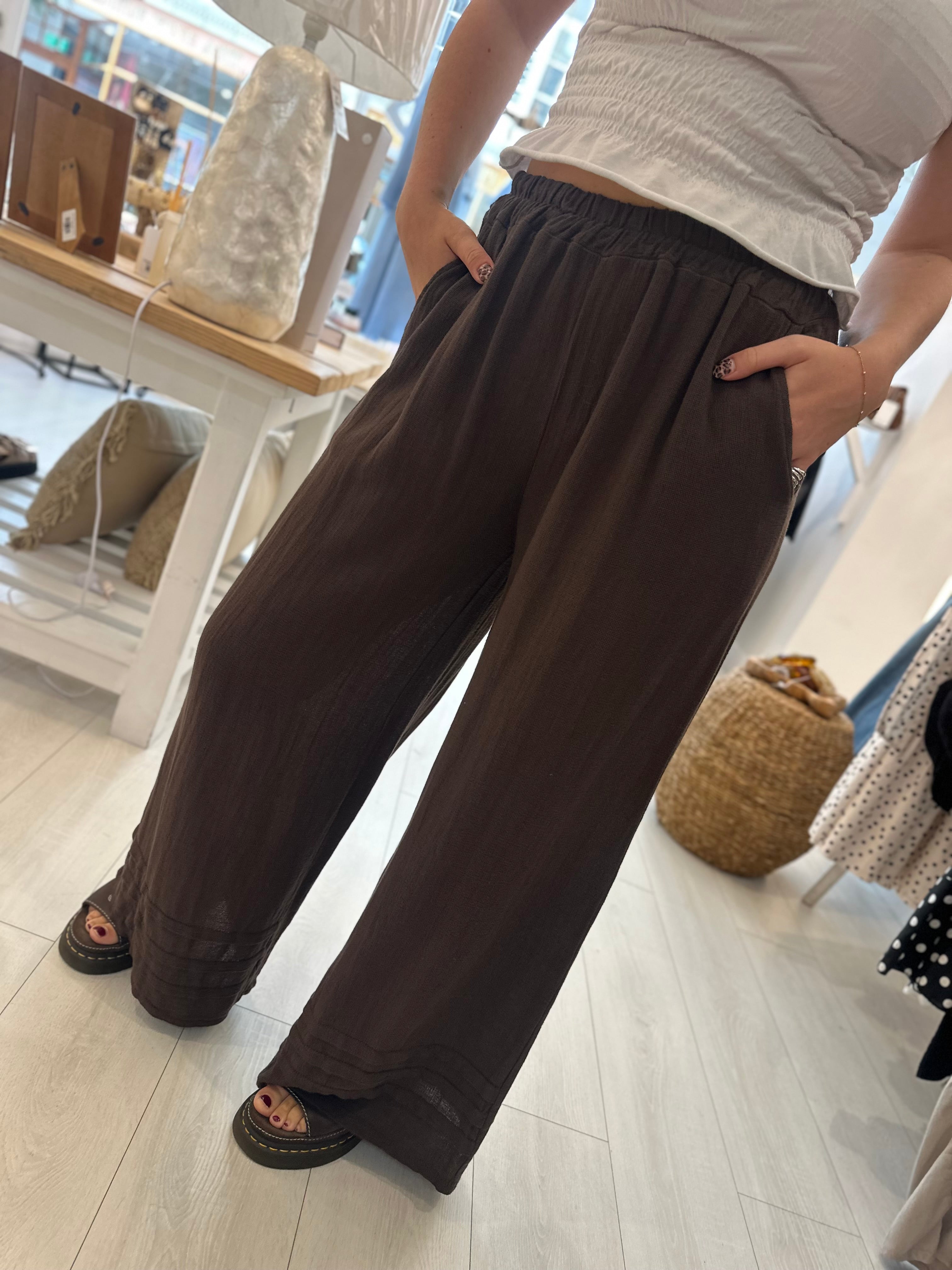 Meryem Wide Leg Trouser