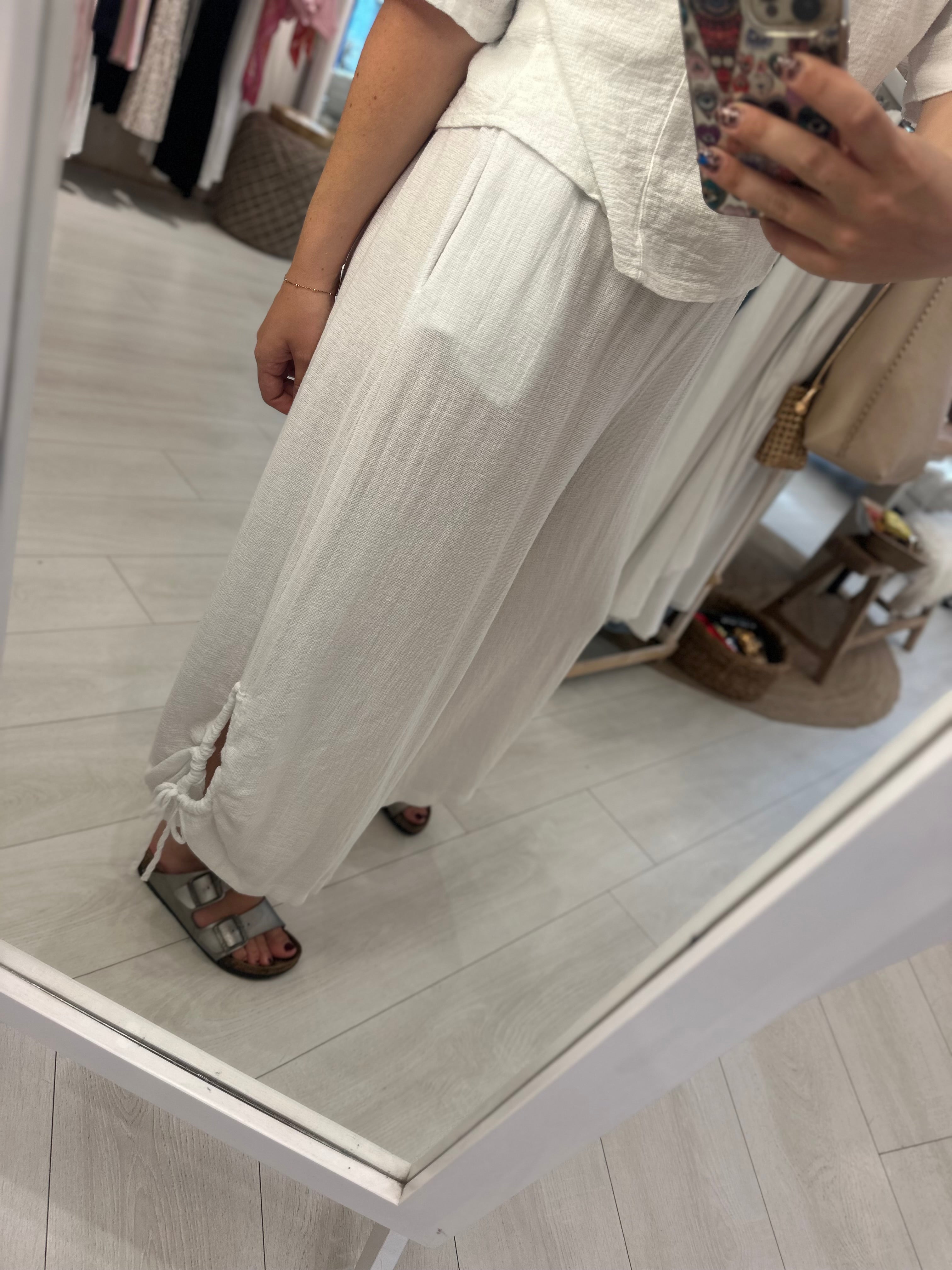 Eleanor Drawstring Trousers