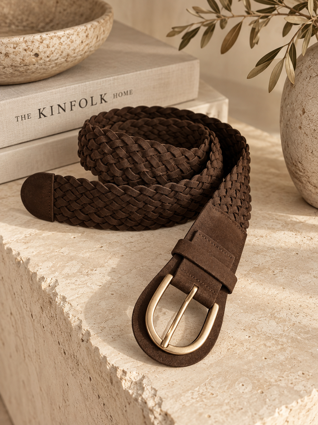 Boho Chunky Woven Belt