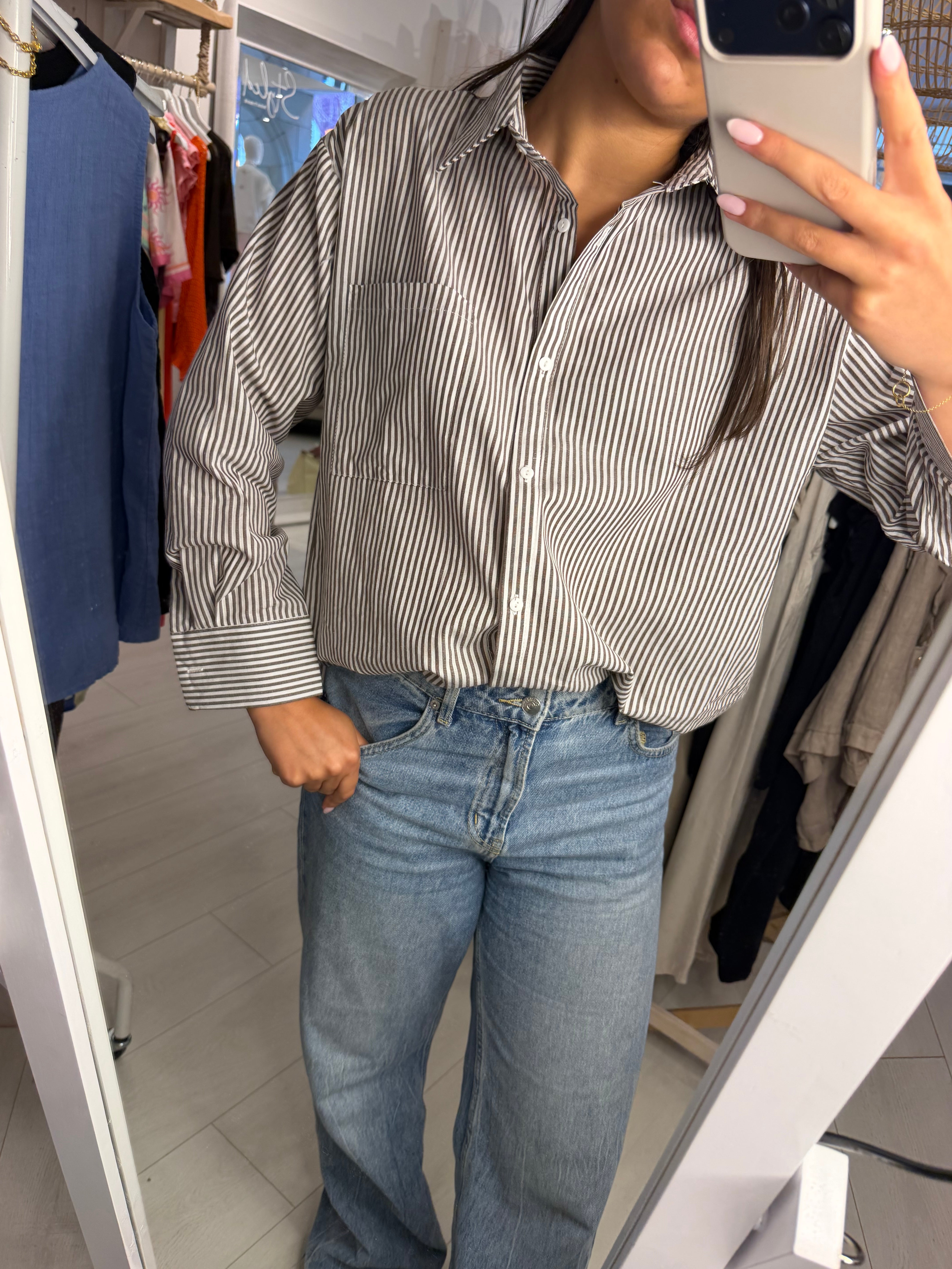Penny Pinstripe Shirt