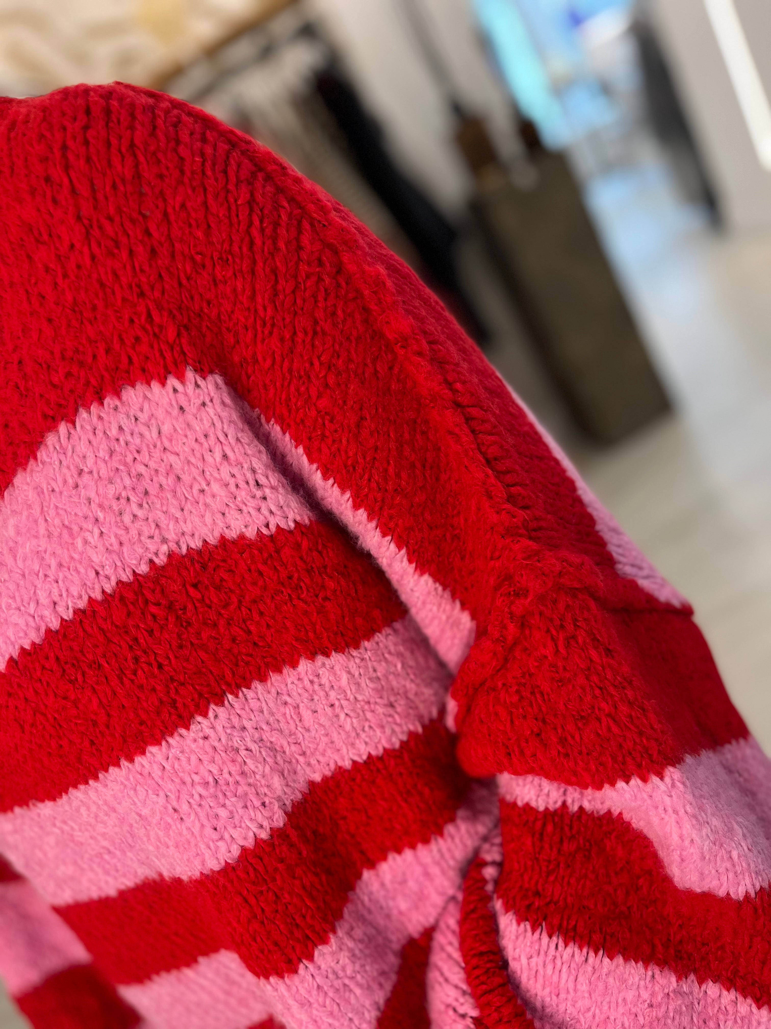 Totty Exposed Hem Knit