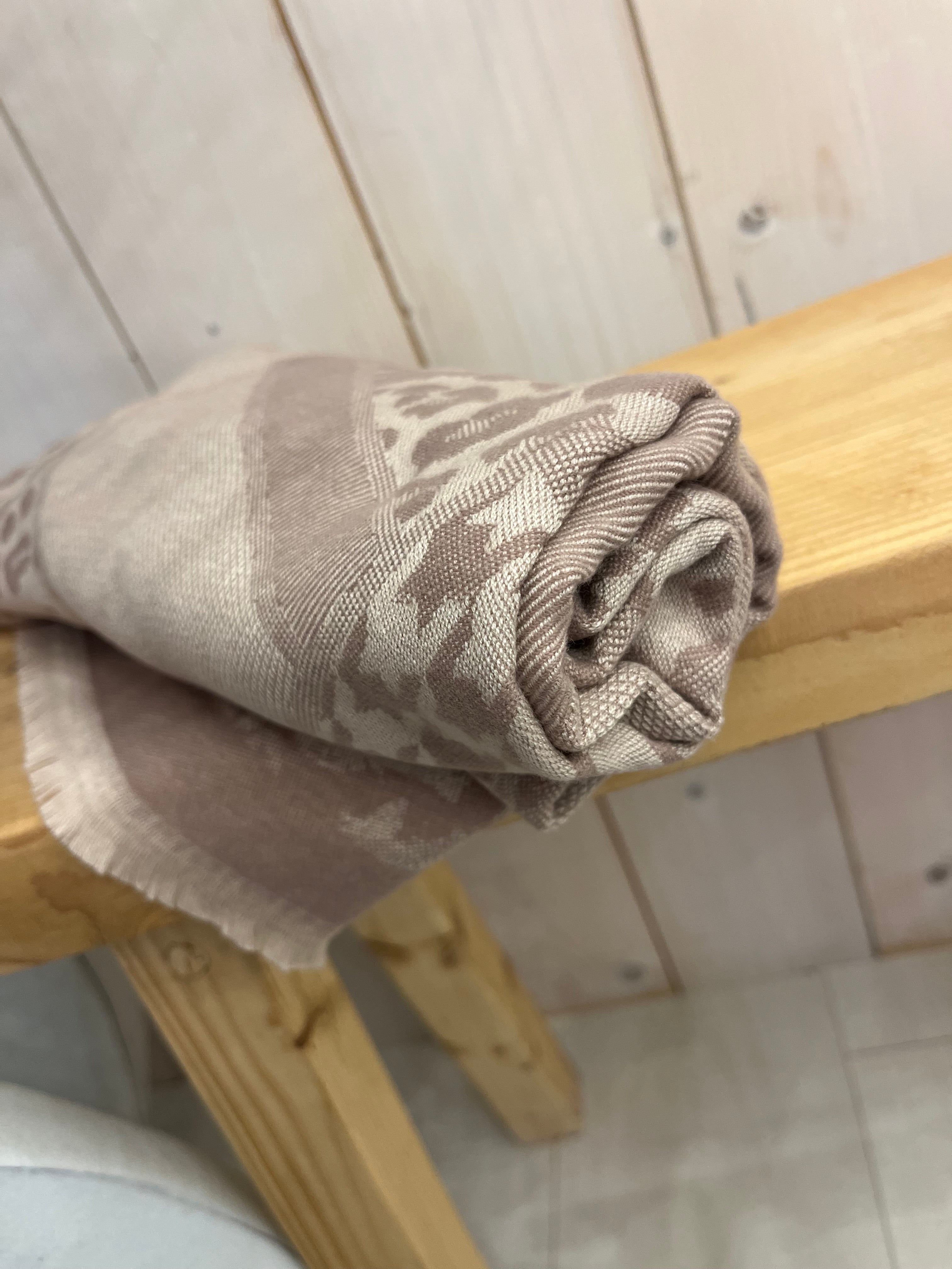 Amalie Geometric Print Scarf