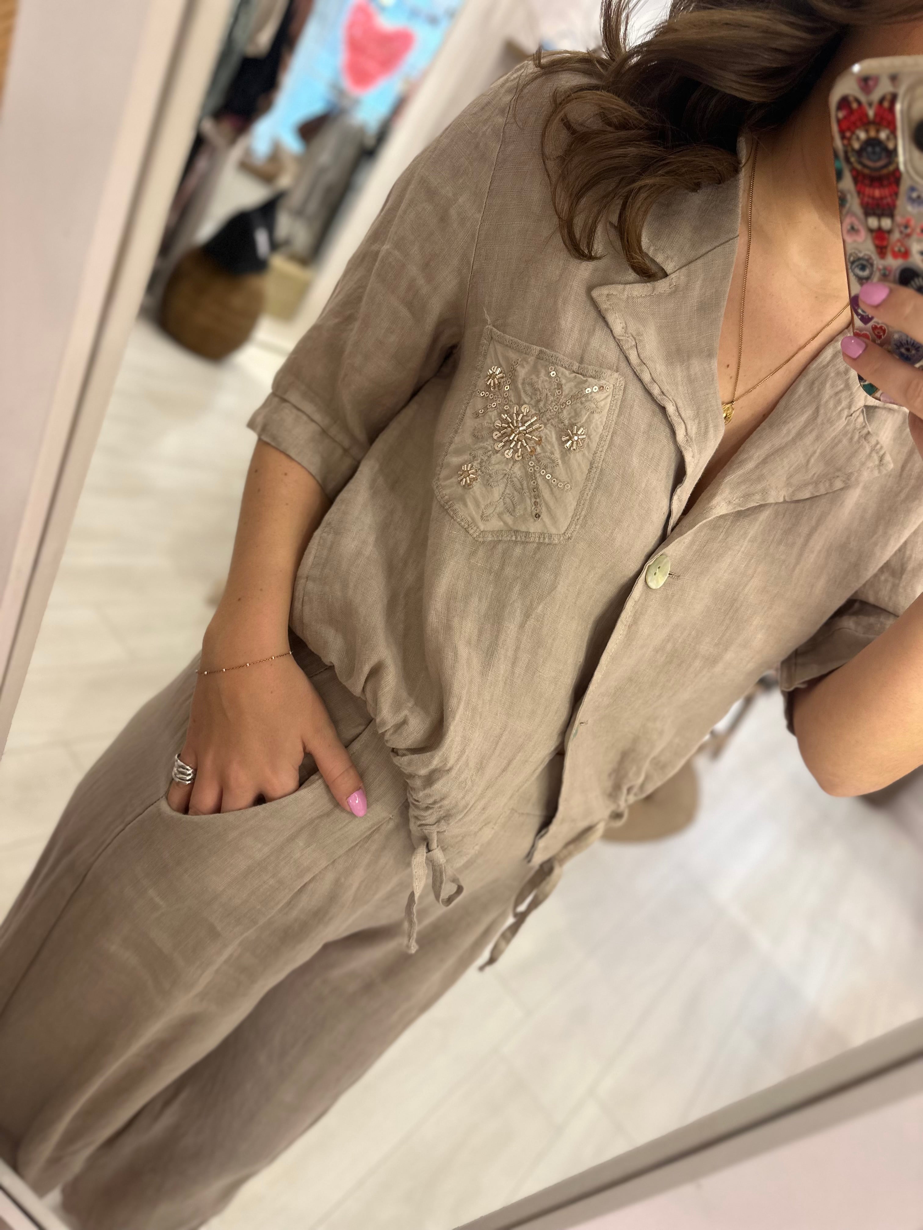 Serena Linen Mix Trouser