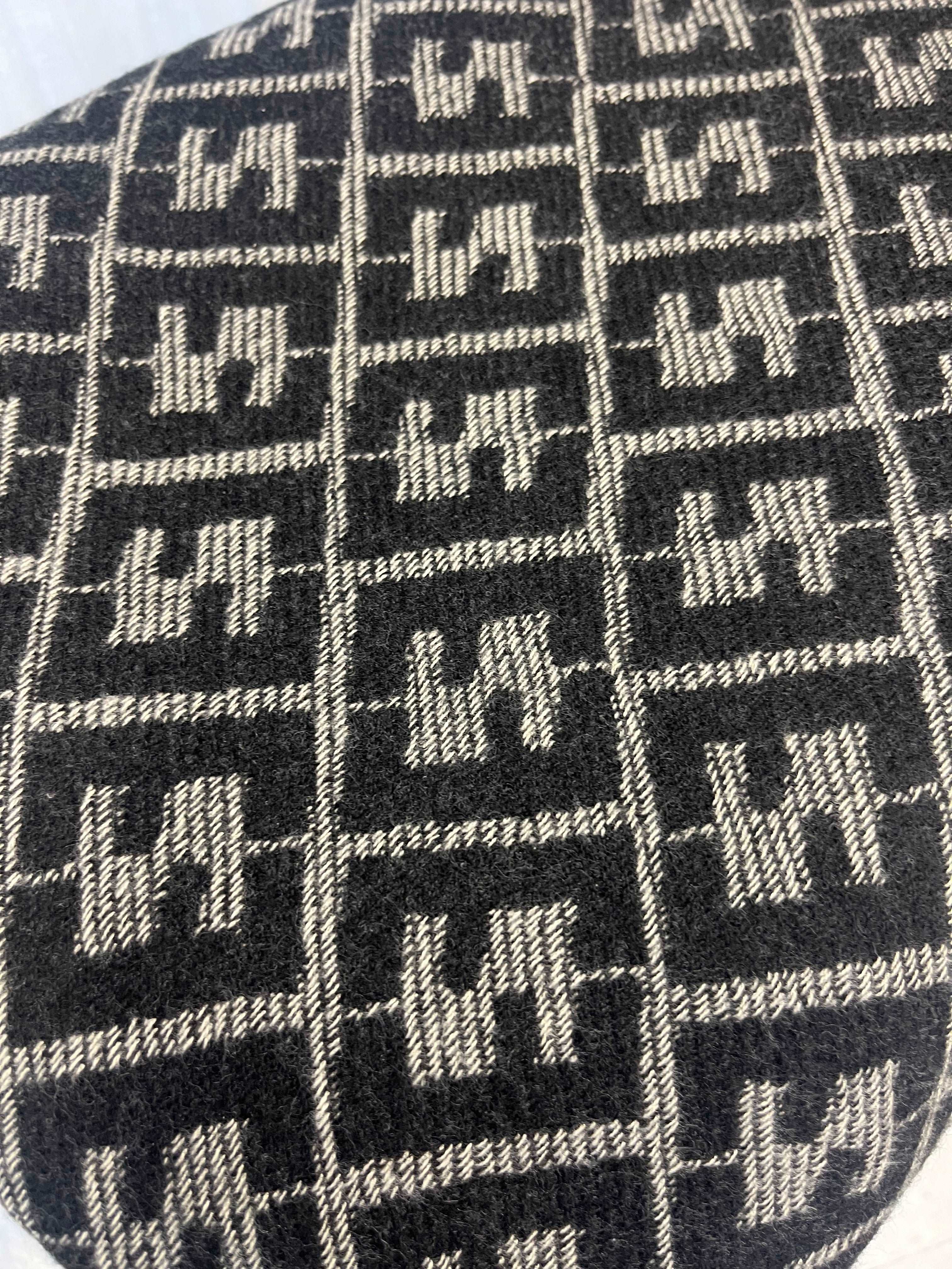 Reversible Mosaic/ Stripe Scarf