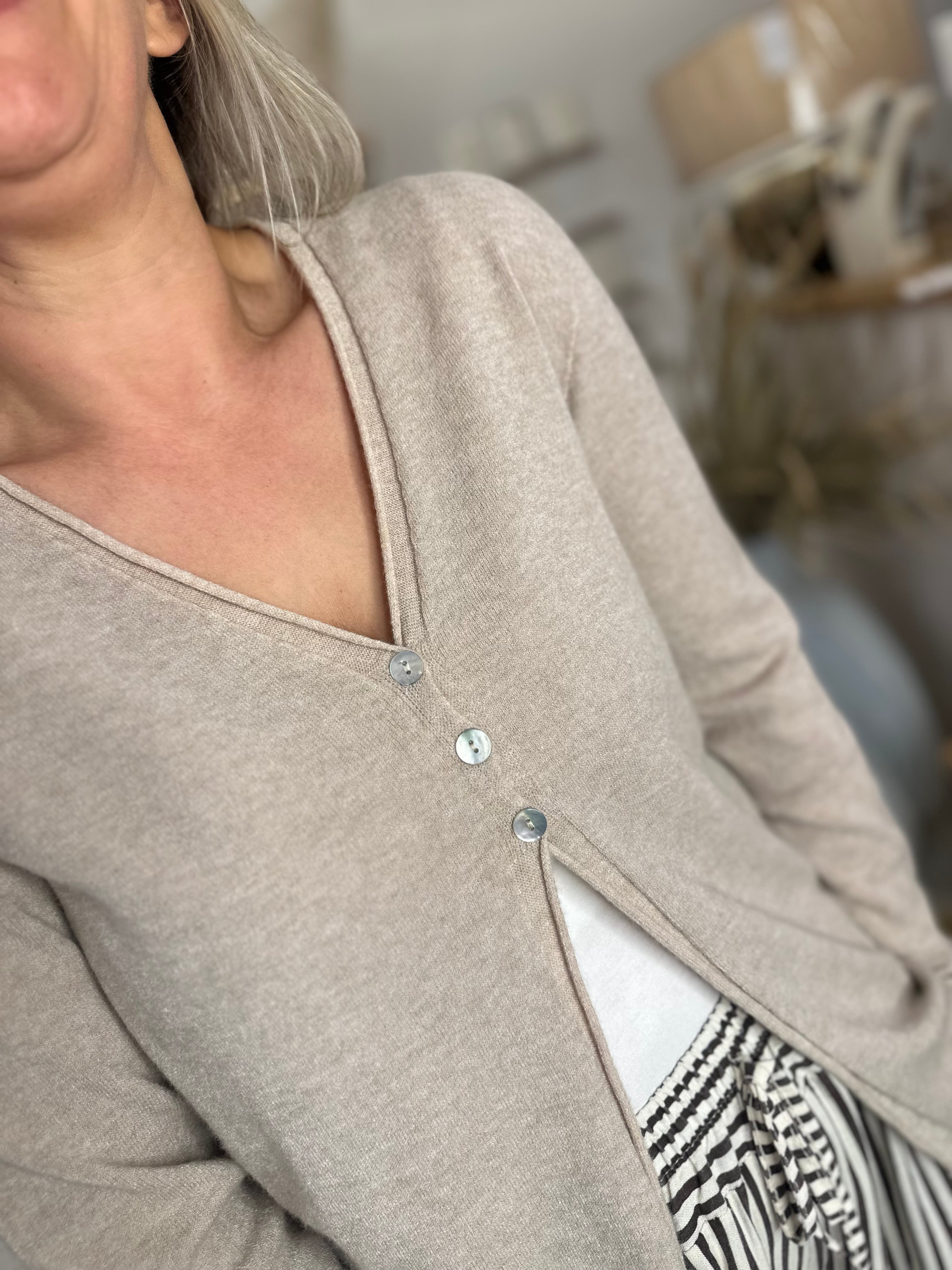 Luxe Samantha Cardigan Knit