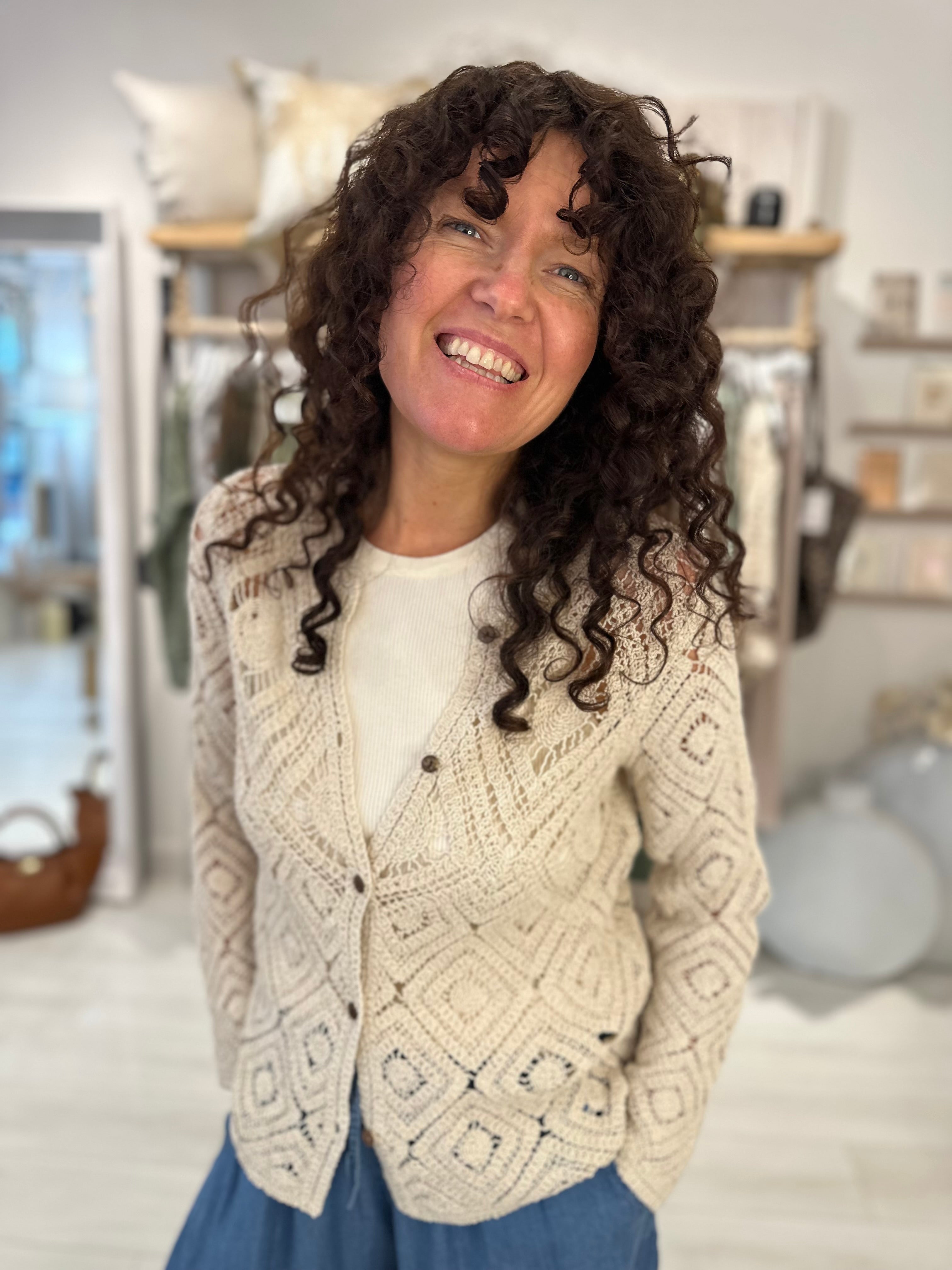 Cecylia Crochet Cardigan