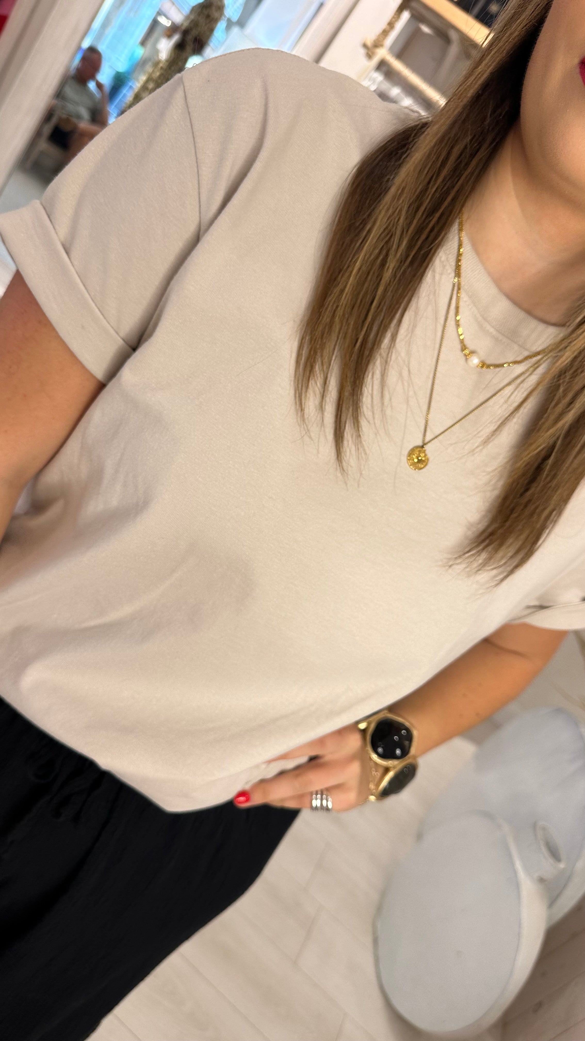 Cyra Cotton Tee