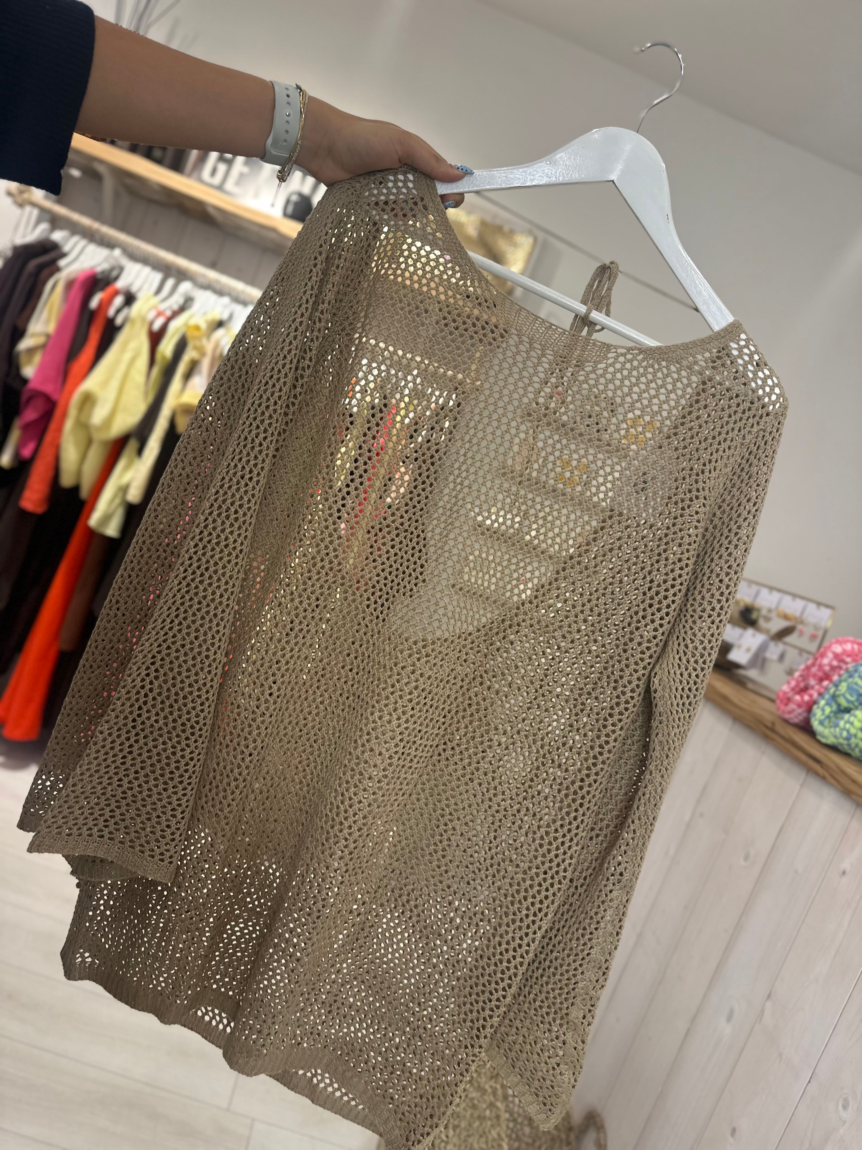 Izzy Crochet Beach Cover-up