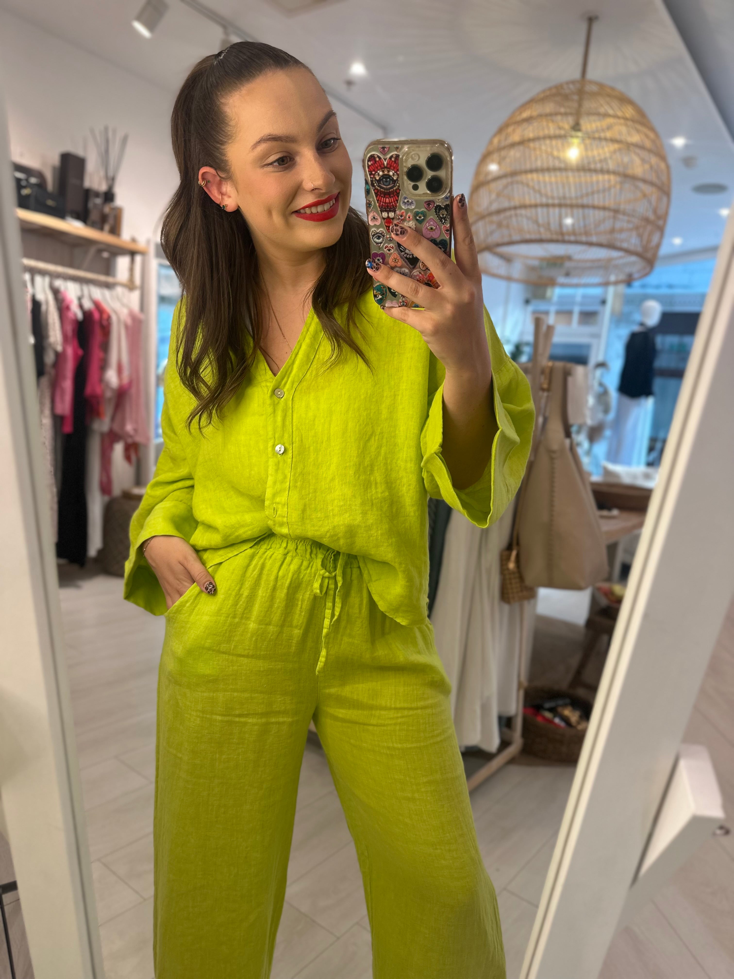 Wilma Linen Mix Shirt