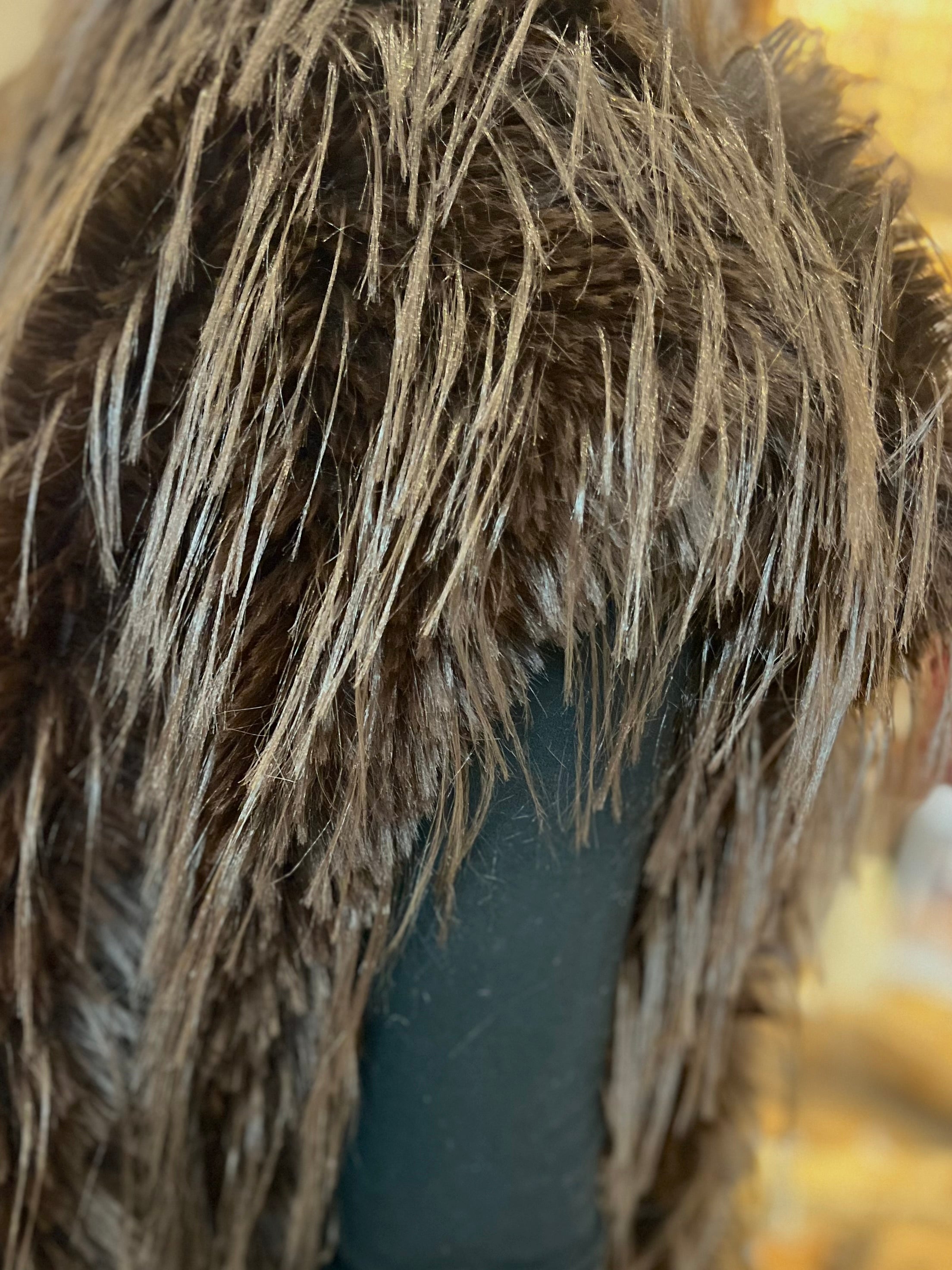 Frankie Faux Fur Boxy Gilet