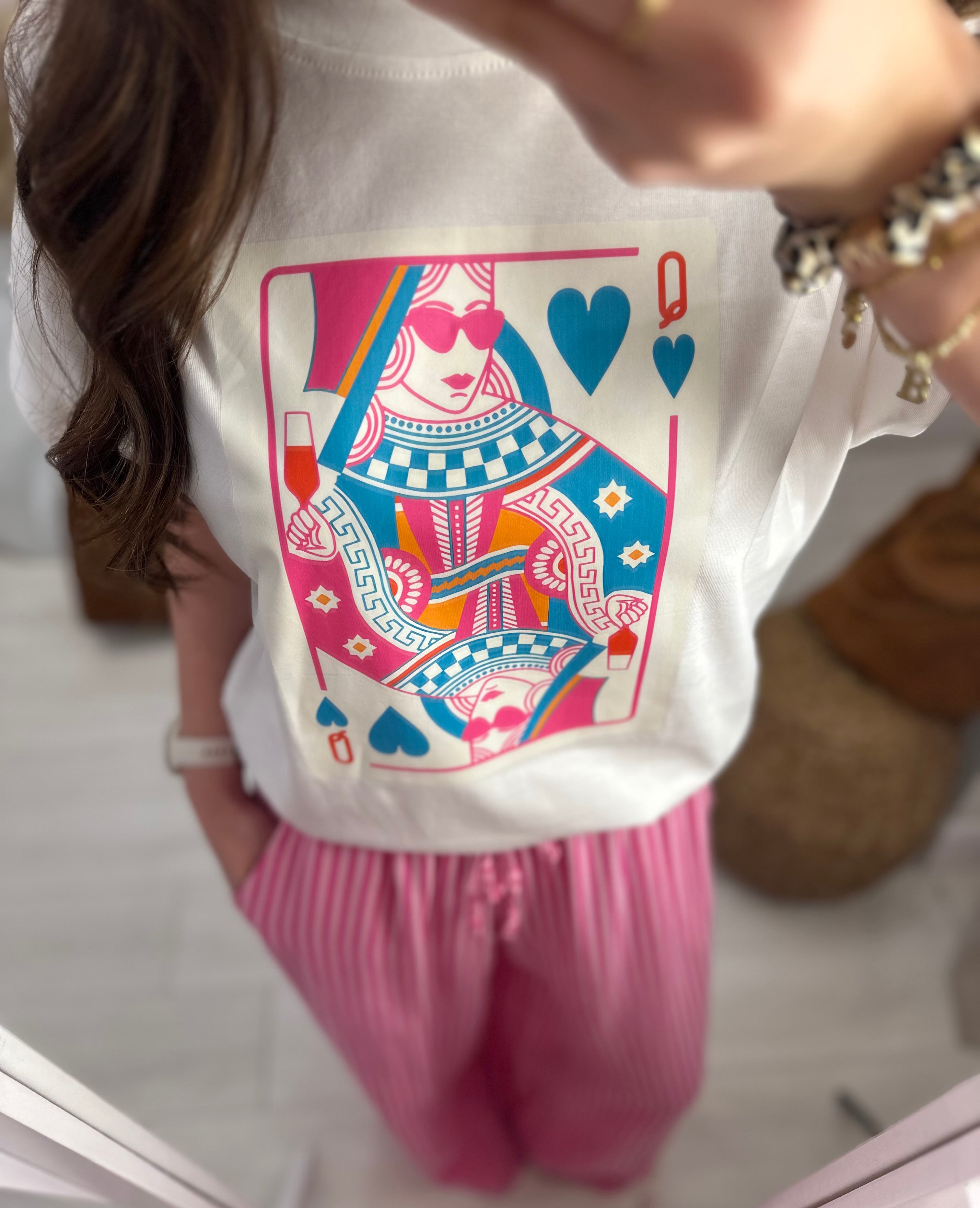Queen of Hearts T' Shirt