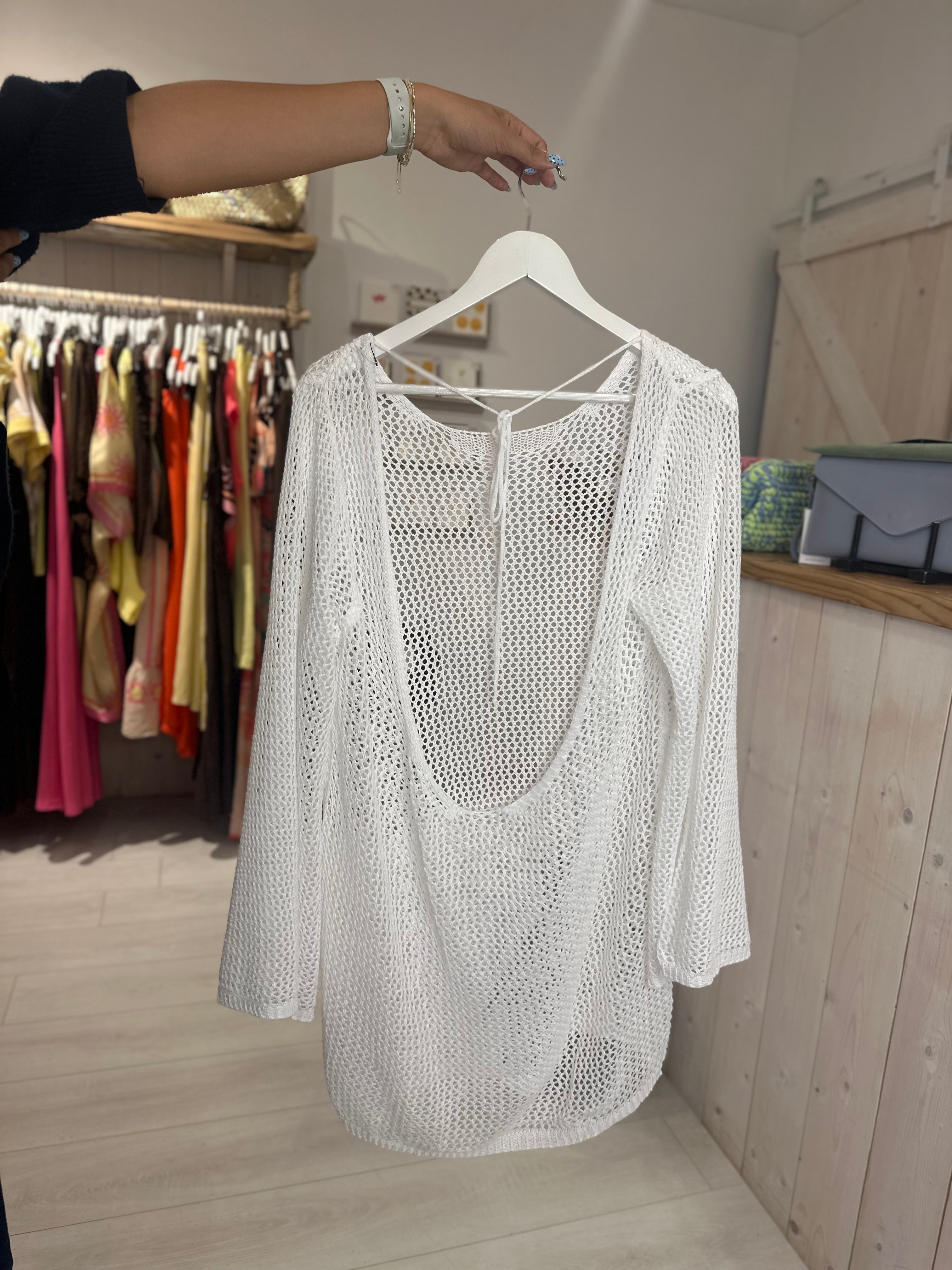 Izzy Crochet Beach Cover-up