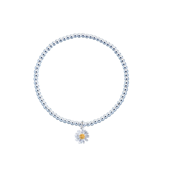 Sienna Wildflower Bracelet - Silver Plated