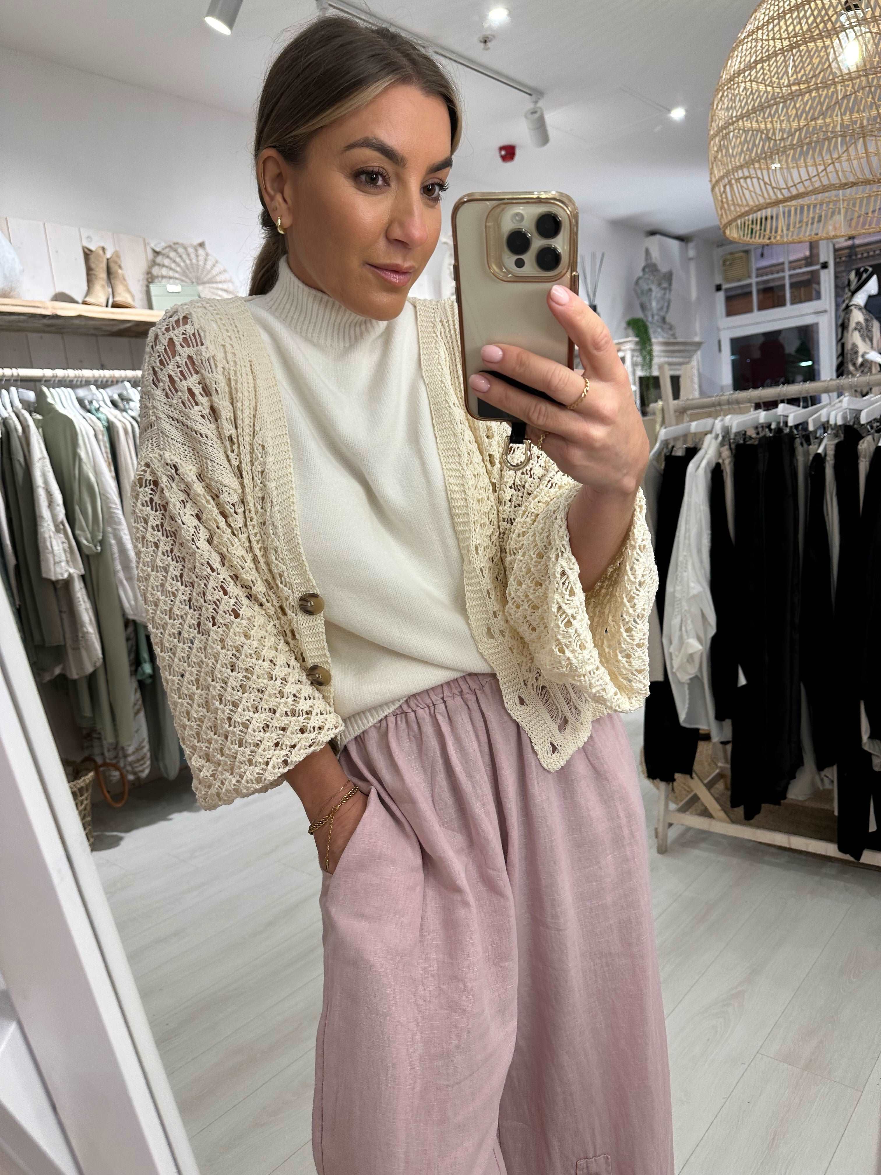 Iris Crochet Cardigan