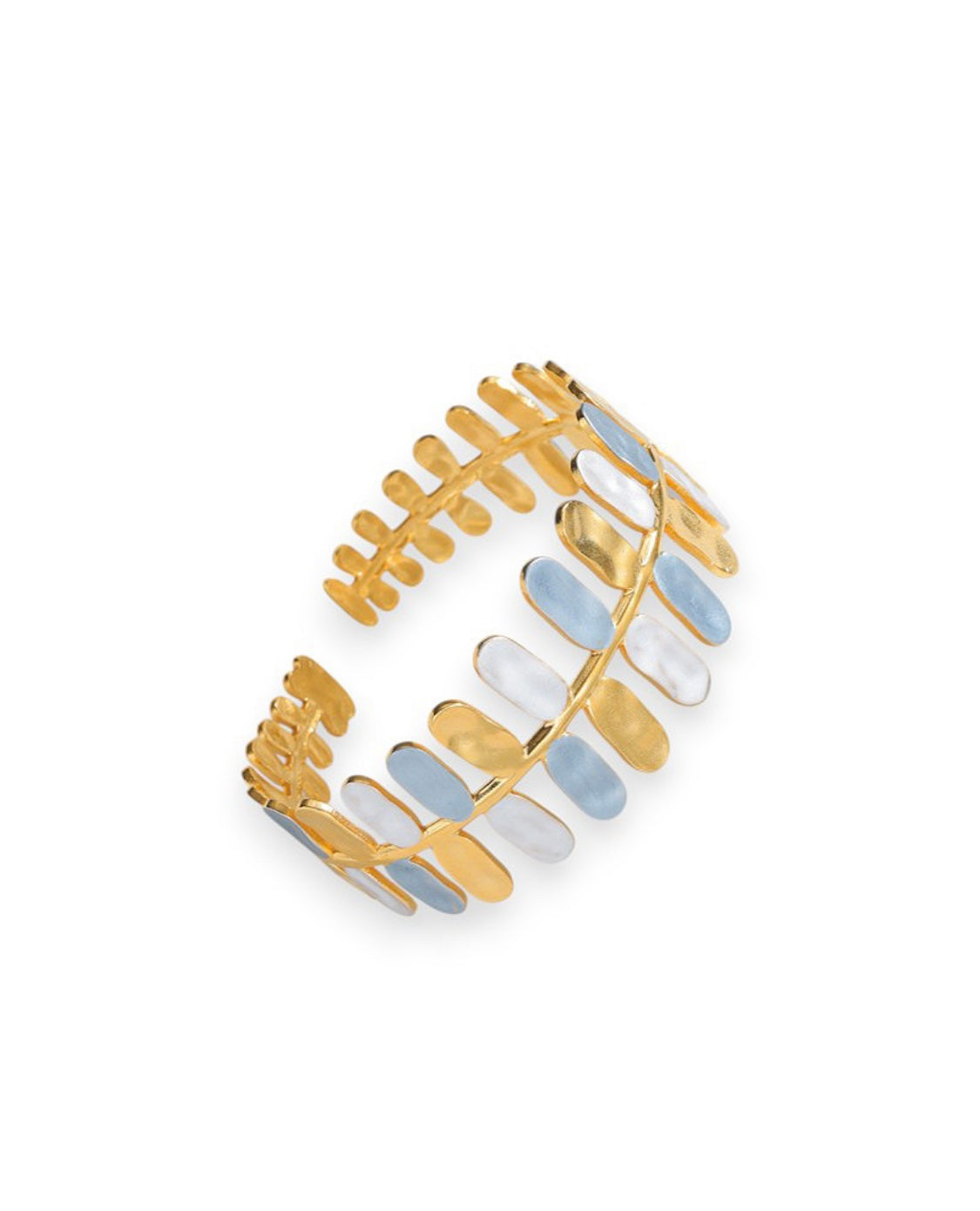 Oval Splice Bangle