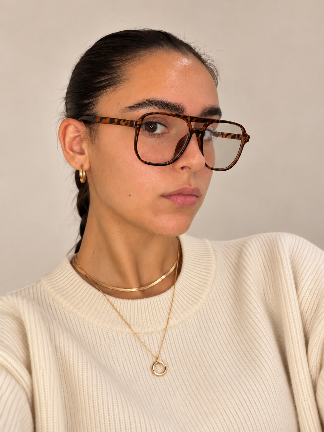 Vienna Clear Lens Glasses