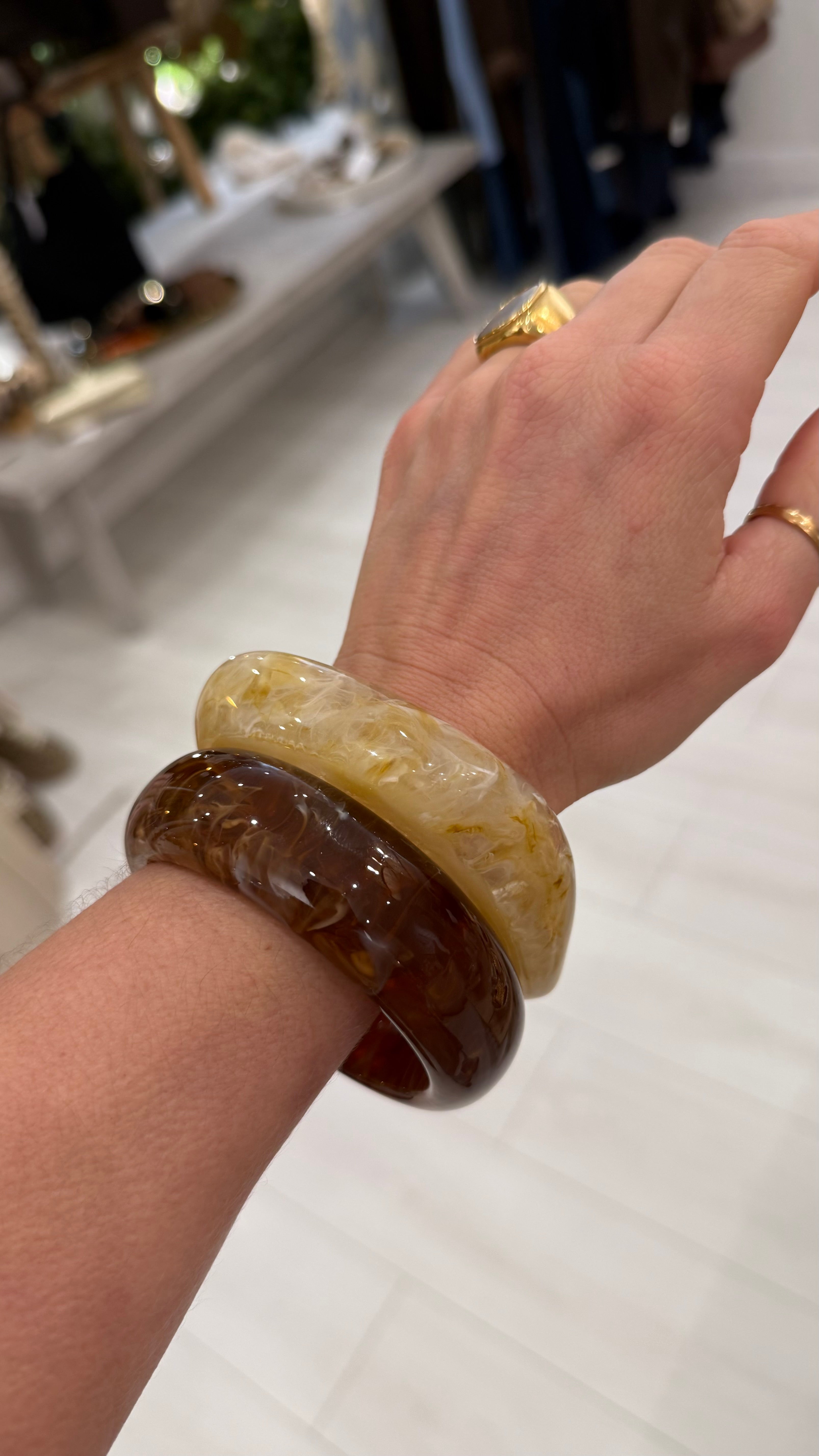 Smooth Resin Bangle