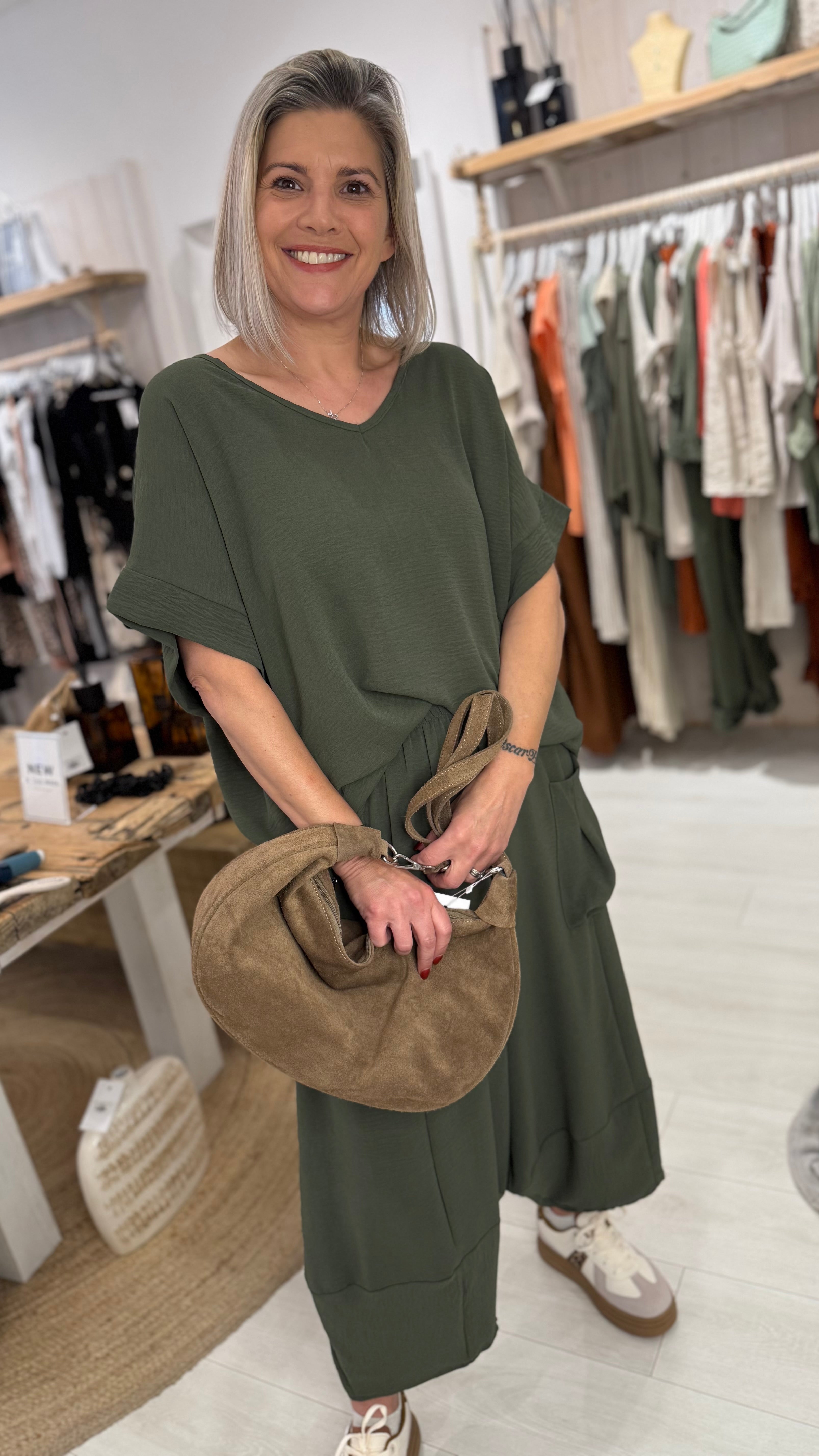 Cerry Cap Sleeve Cocoon Set