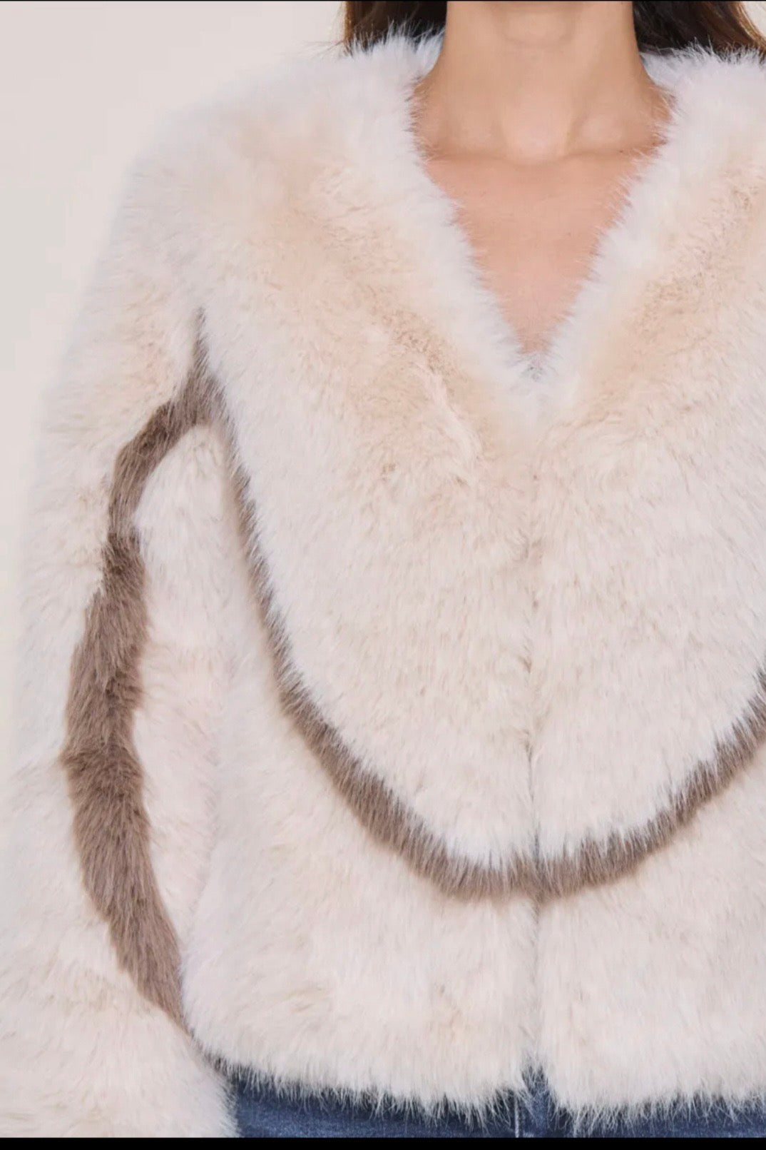 Chloe Faux Fur Jacket