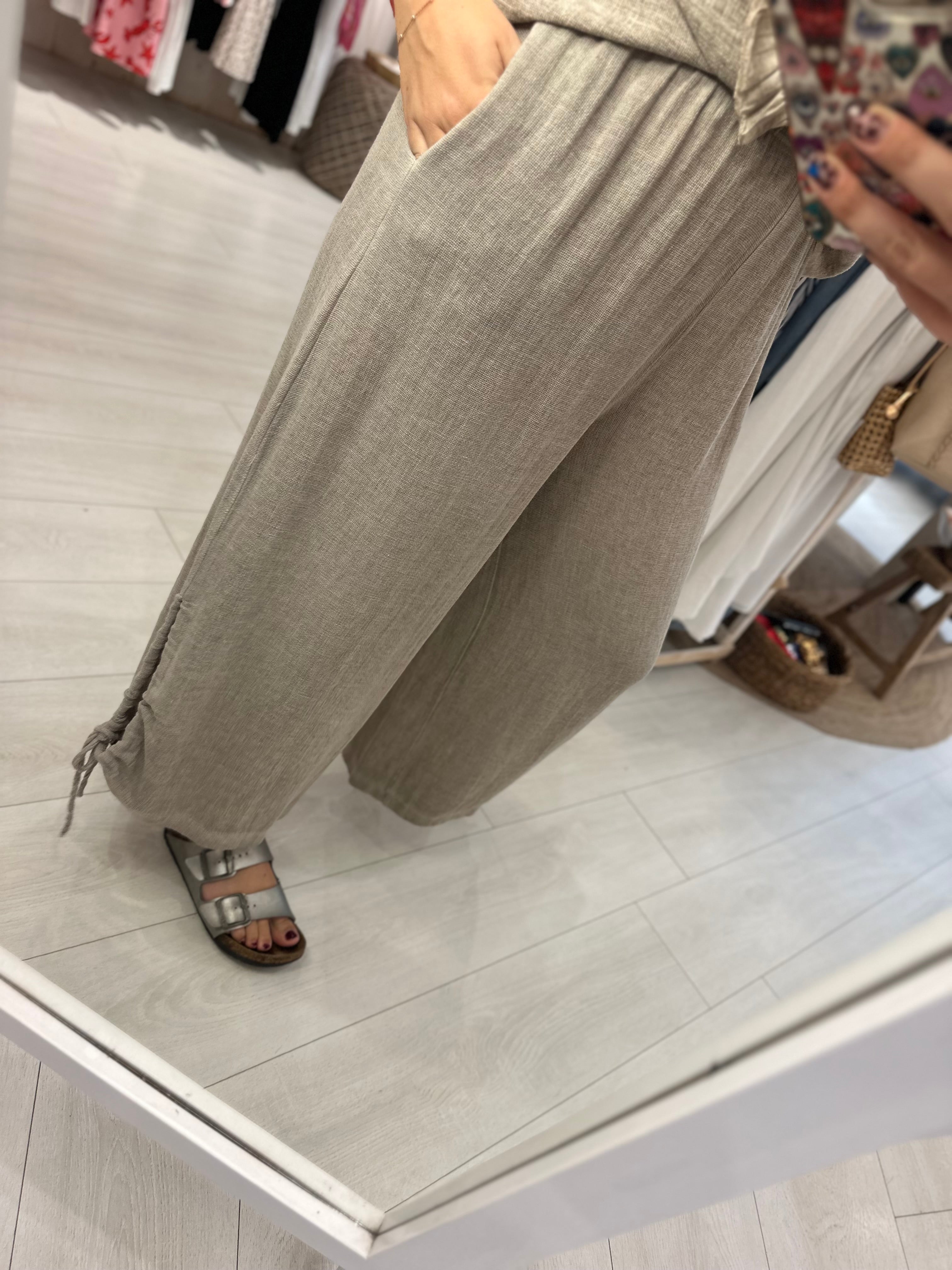 Eleanor Drawstring Trousers