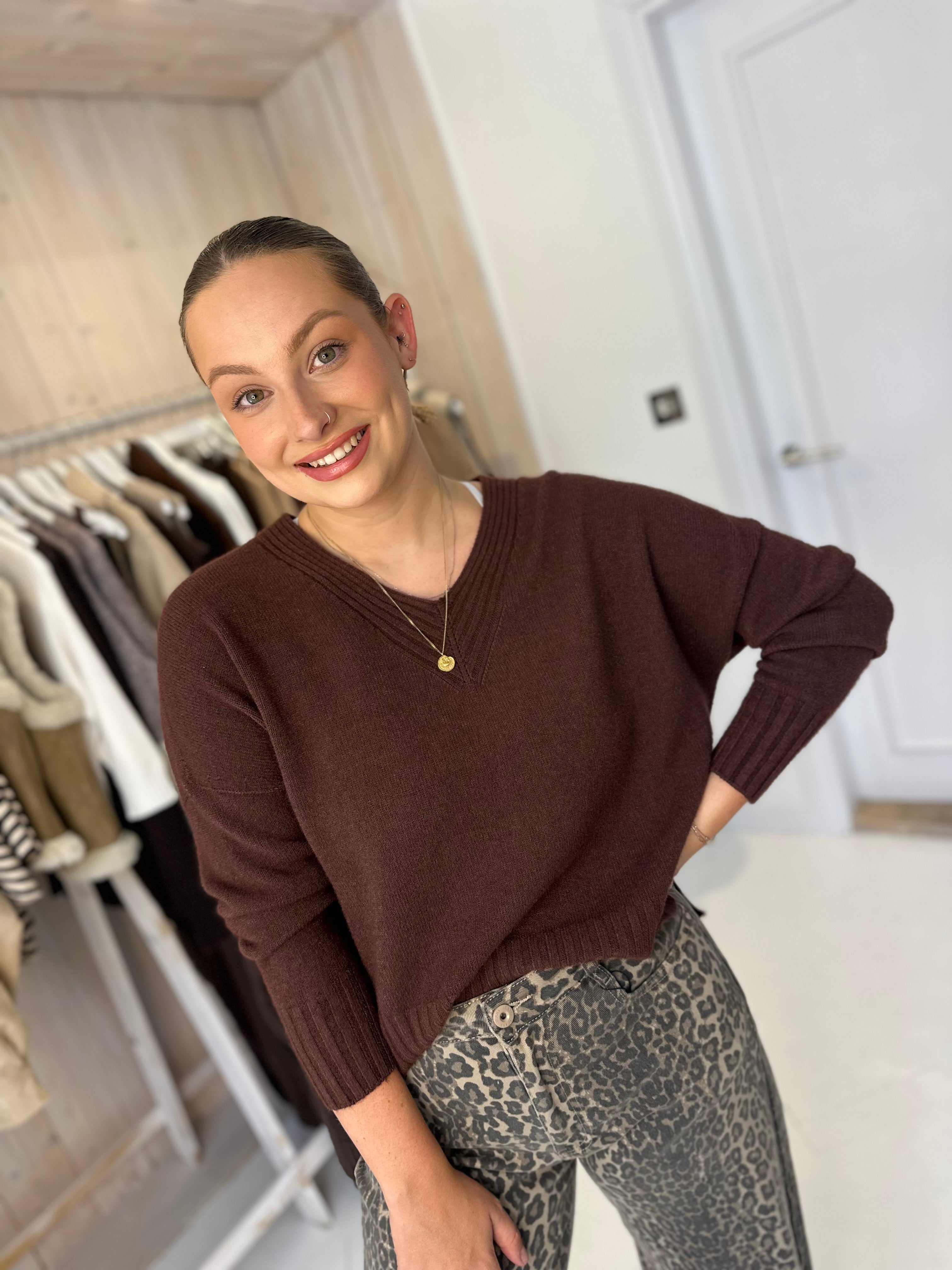 Luxe Ophelia Ribbed Edge Knit