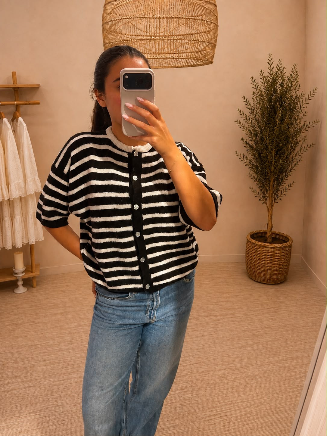 Madison Stripe Cardi
