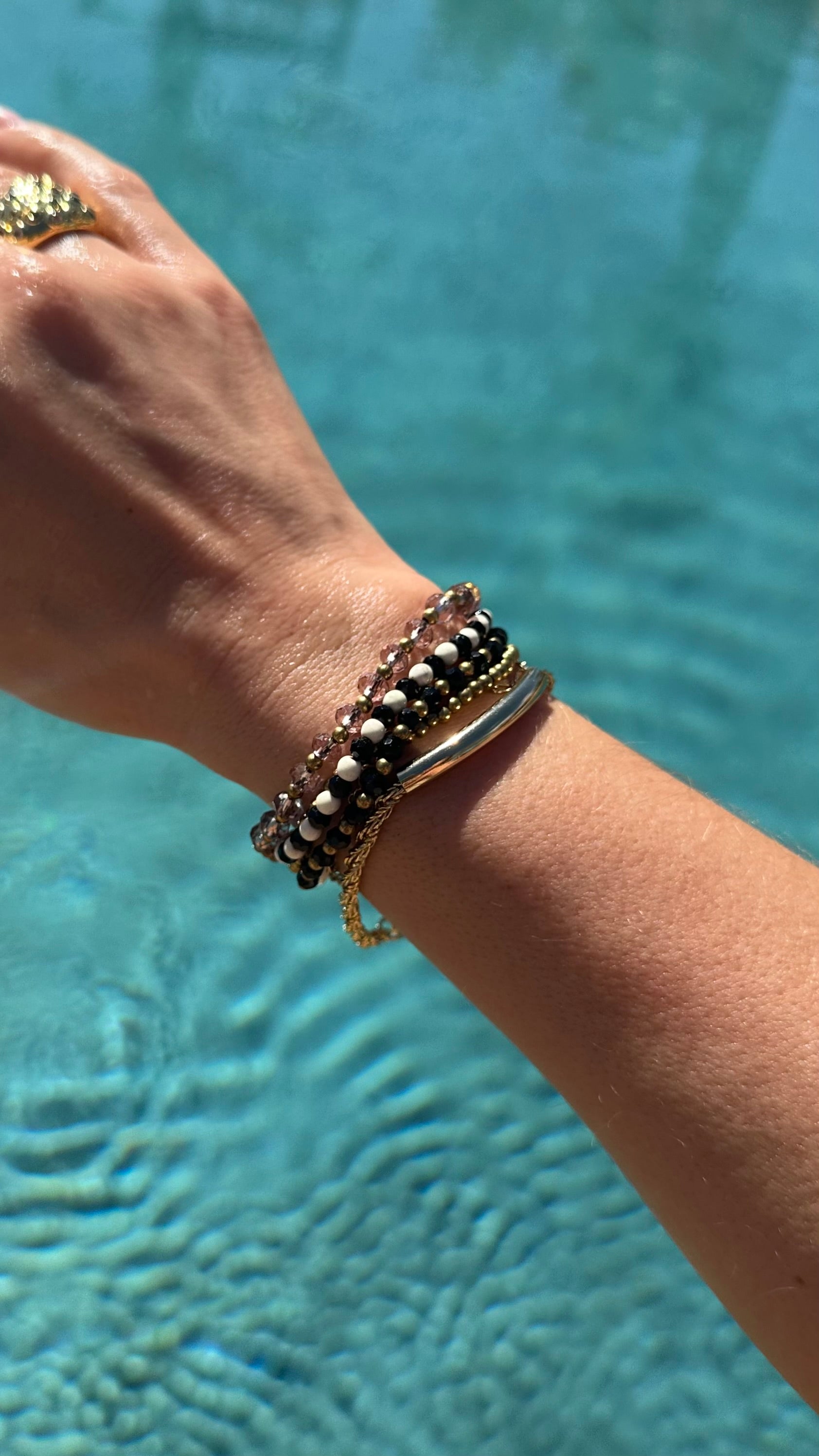Lyra Four Stack Bracelet